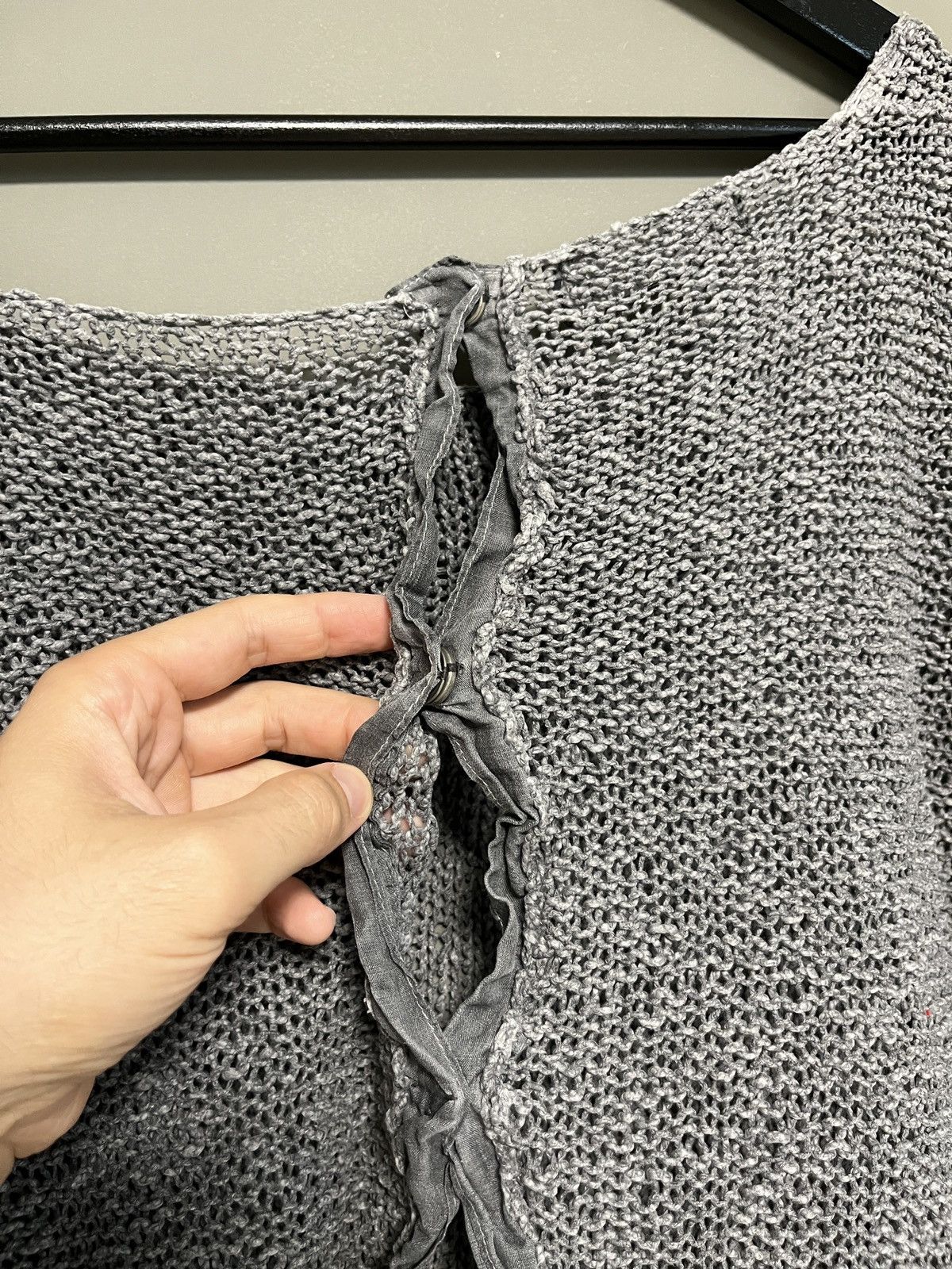 Barbara Speer Avant Garde Knited Oversized Sweater Cape