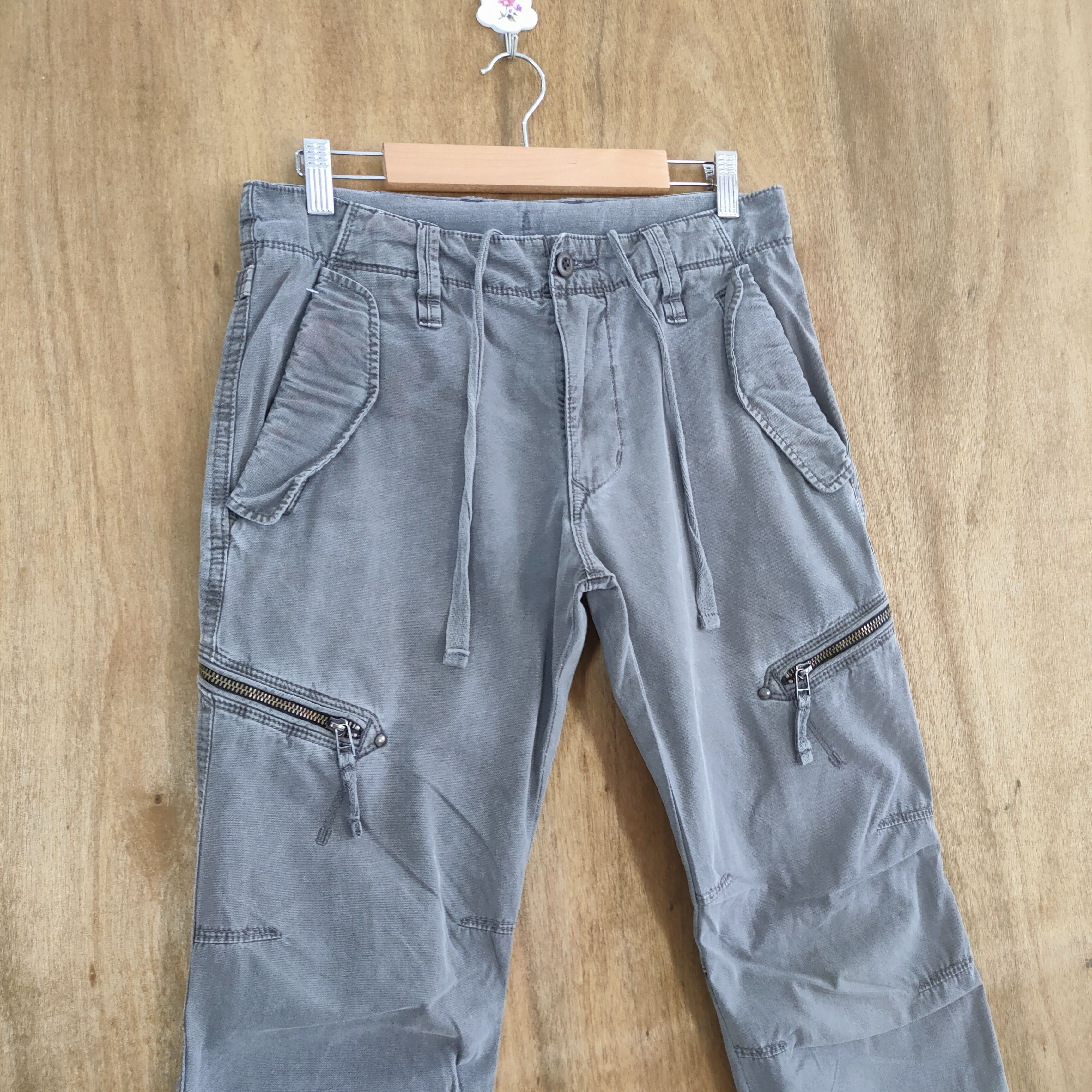 Japanese Brand VINTAGE FADED CARGO PANTS Size US 29 - 6 Thumbnail