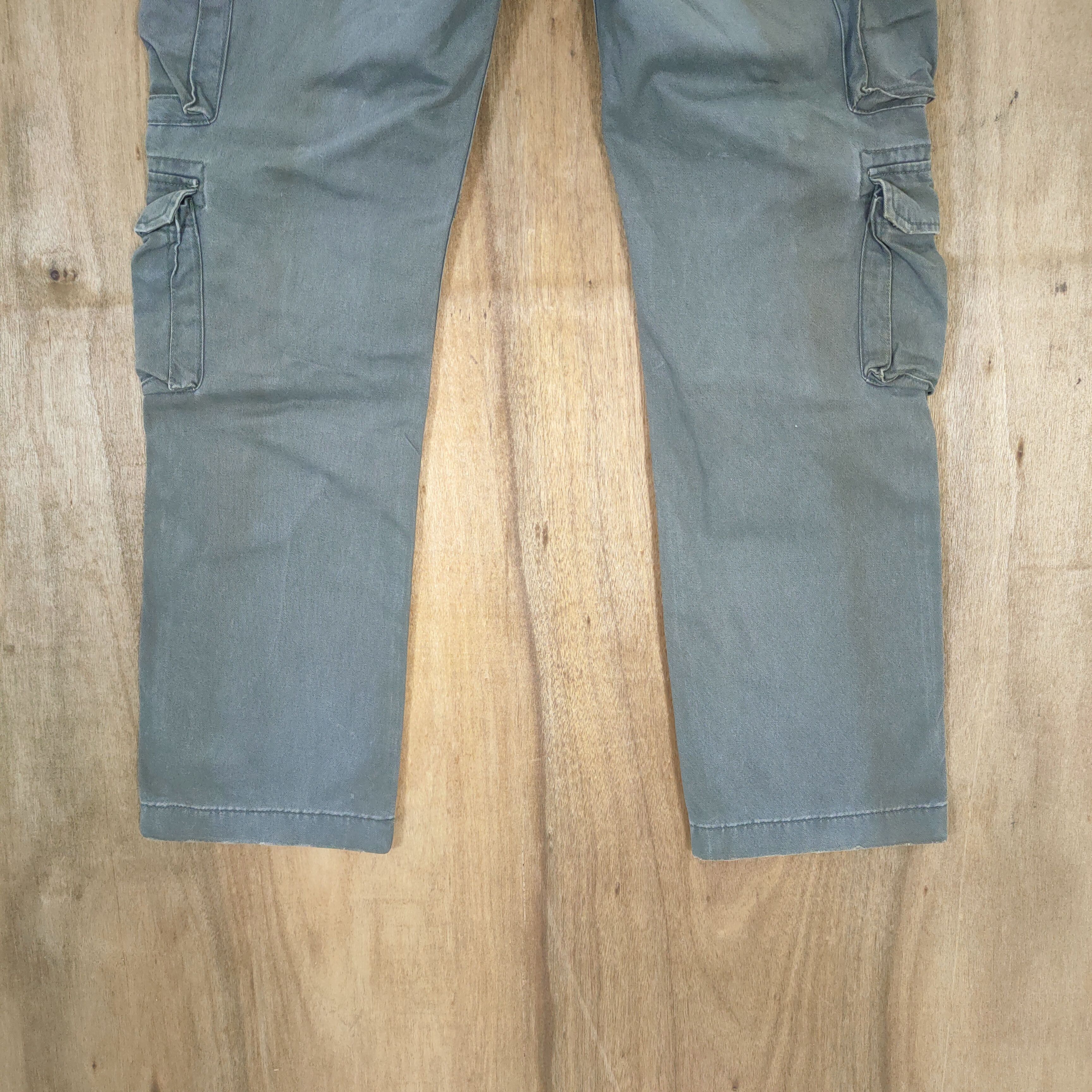 Vision Streetwear VINTAGE JAPANESE FADED RUSTY CARGO PANTS Size US 32 / EU 48 - 9 Thumbnail