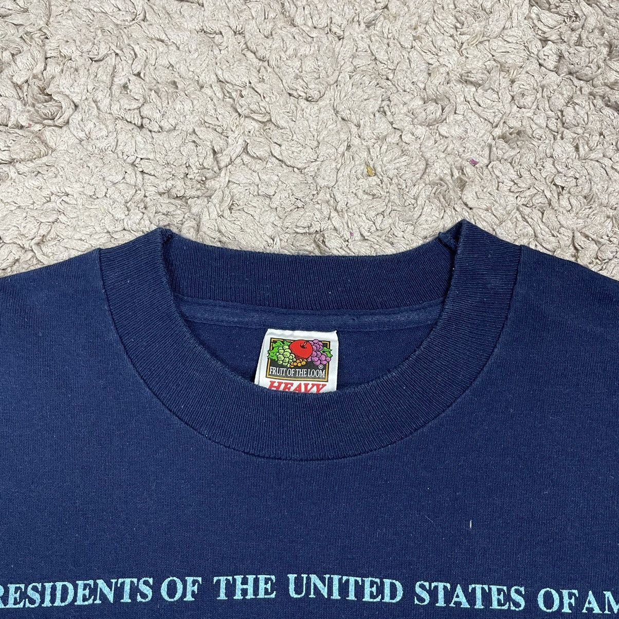Vintage Vintage USA President Name And Signature From First to 1993 Size US XL / EU 56 / 4 - 6 Thumbnail