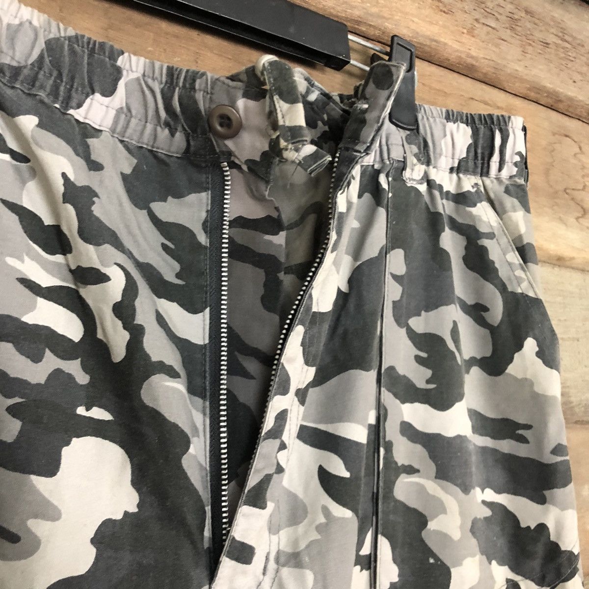 Japanese Brand Vintage Japan Grey Camo Tactical Cargo Pants #0569 Size US 36 / EU 52 - 7 Thumbnail