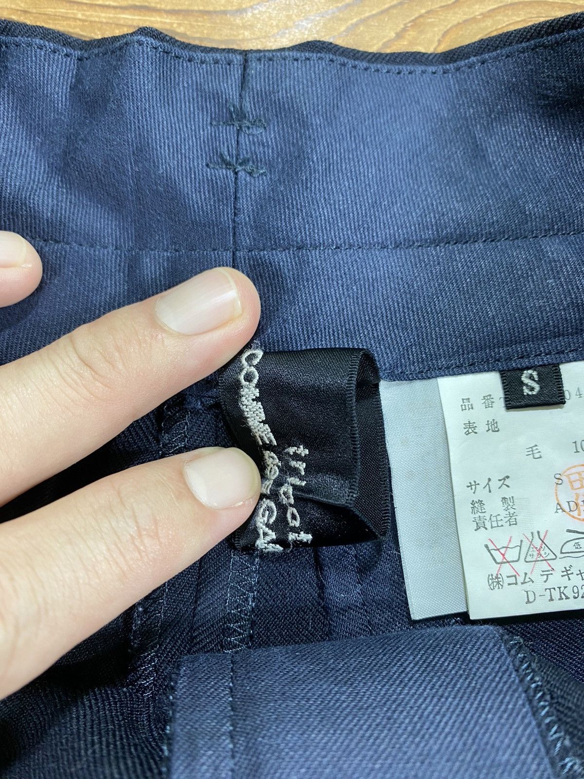 Comme des Garcons Homme Plus Vintage 1991 Comme Des Garcons Tricot Short Size S Size 26" / US 2 / IT 38 - 7 Thumbnail