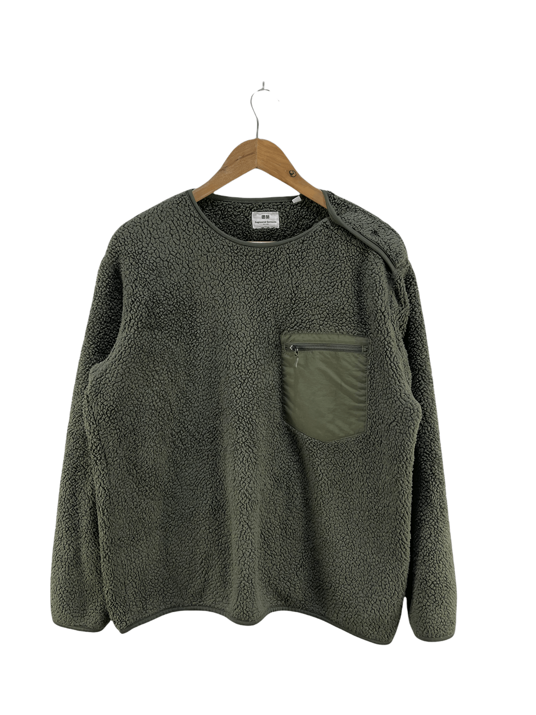 Eg uniqlo fleece jacket clearance