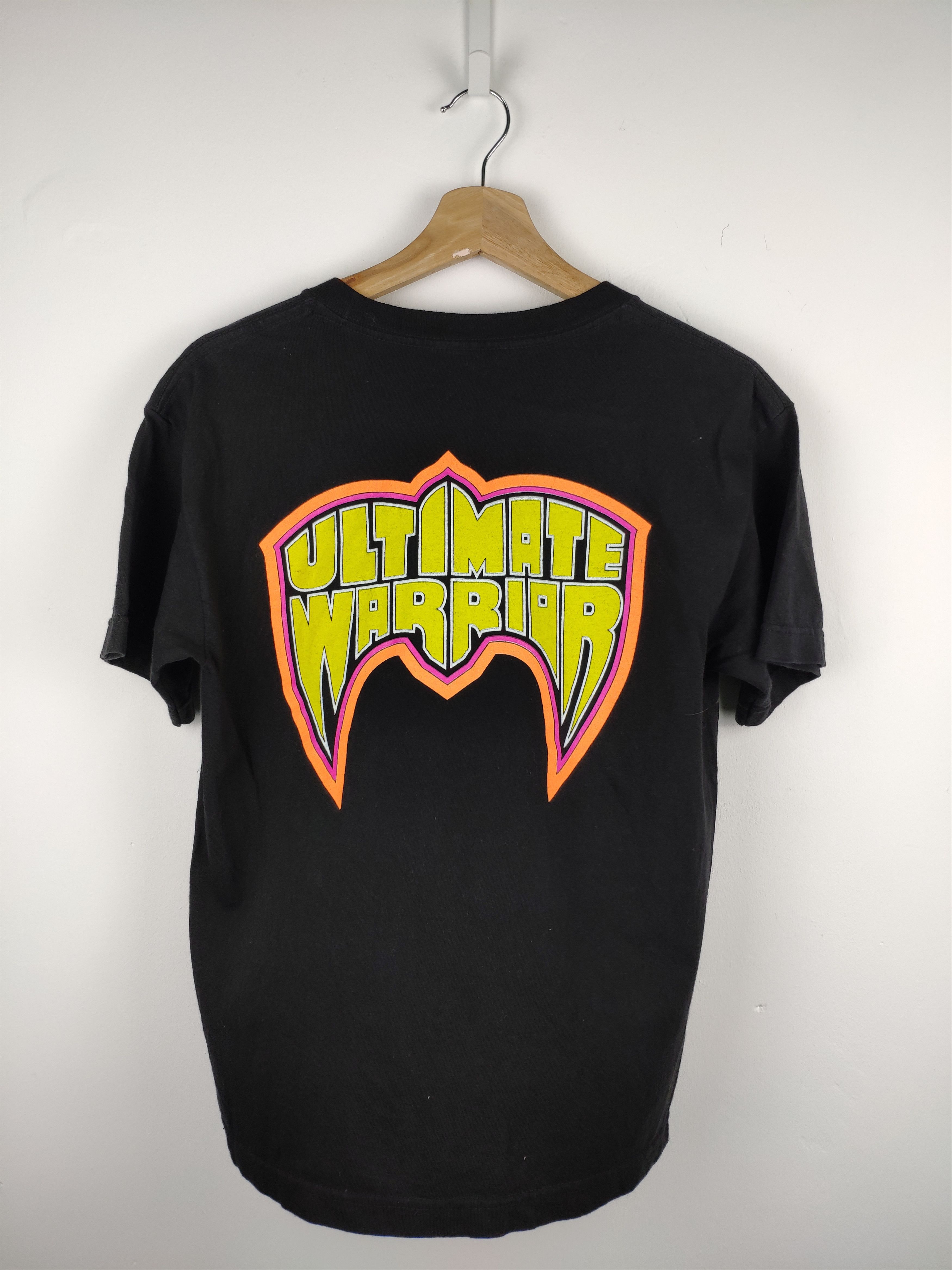 Vintage × WWE Steal 💥 Vintage WWE T Shirt Ultimate Worrior Size US S / EU 44-46 / 1 - 4 Thumbnail