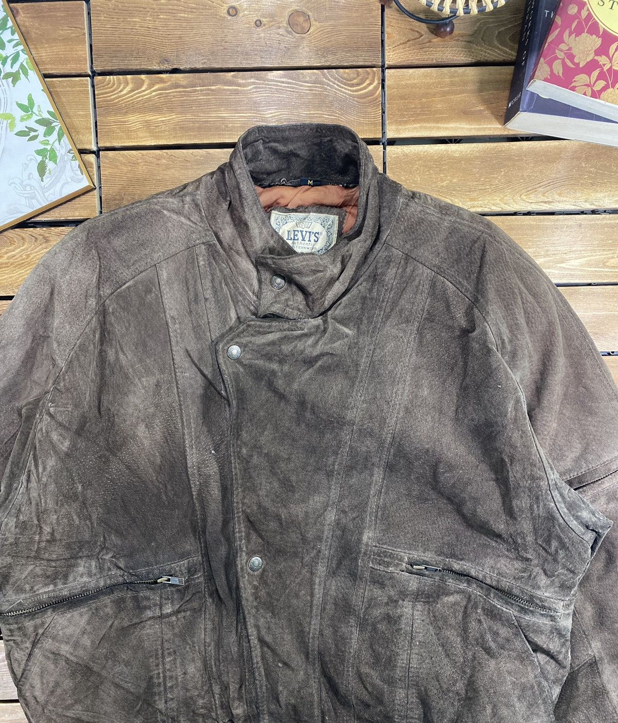 Levi's Vintage Clothing Vintage 70s 80s Levis Leather Faded Punk Rider Jacket Size M Size US M / EU 48-50 / 2 - 4 Thumbnail