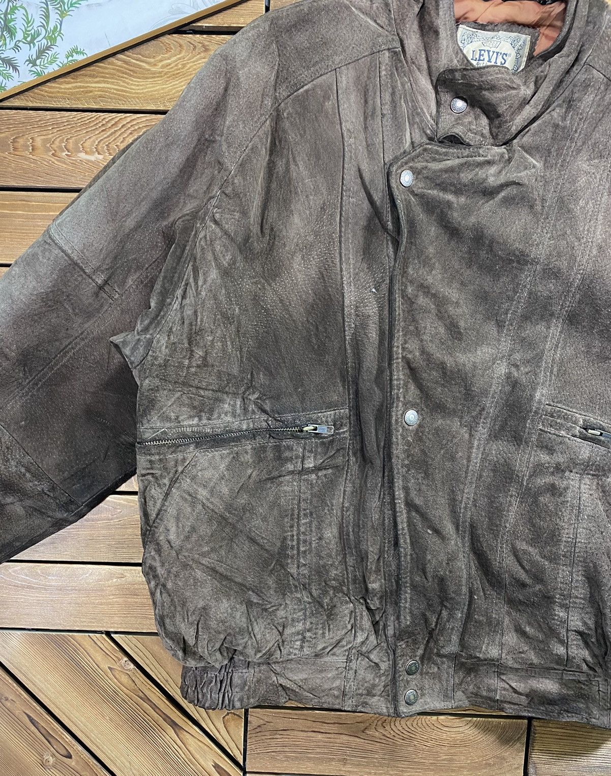 Levi's Vintage Clothing Vintage 70s 80s Levis Leather Faded Punk Rider Jacket Size M Size US M / EU 48-50 / 2 - 3 Thumbnail