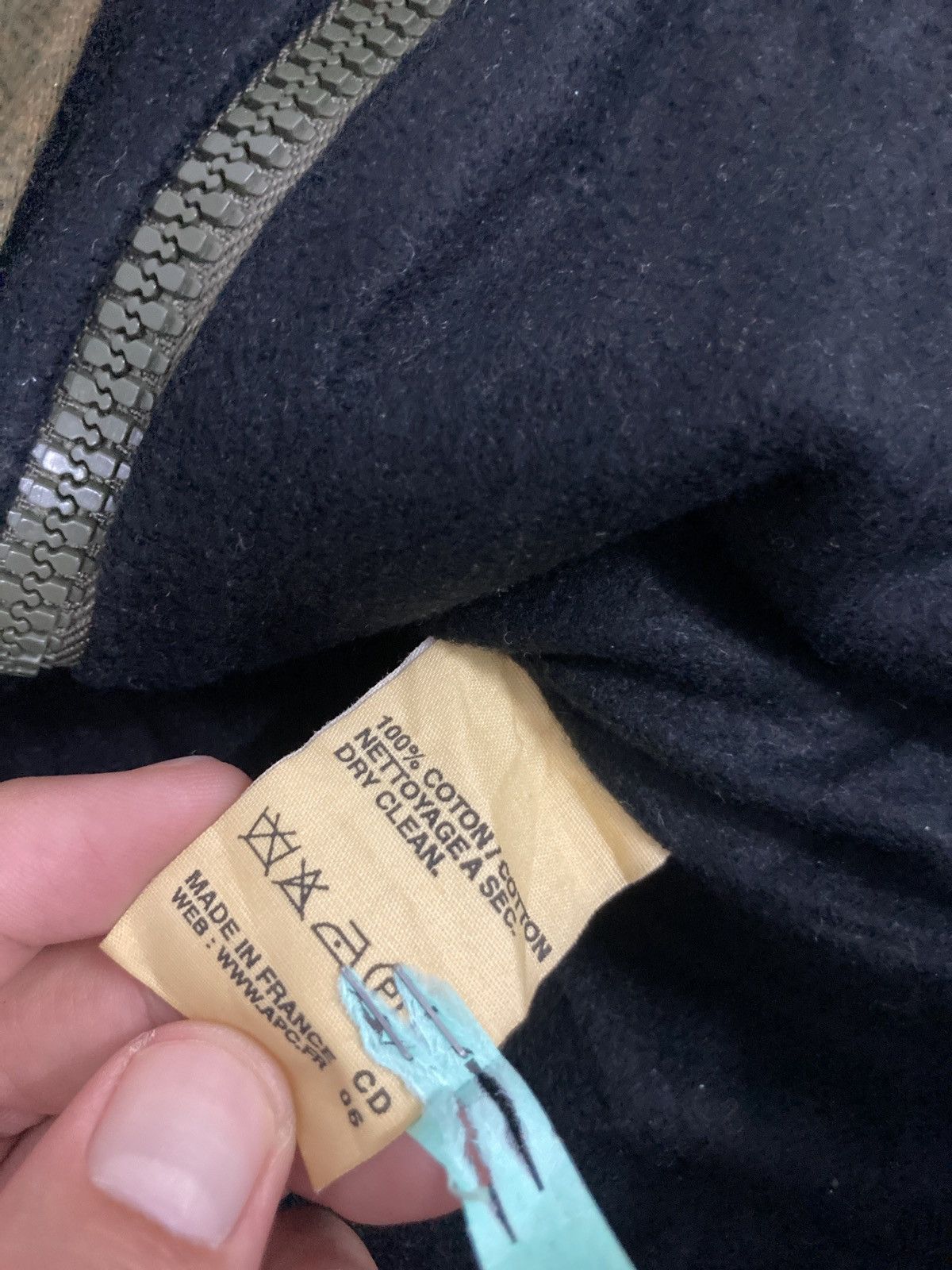 If Six Was Nine Vintage APC Japanese Brand Snakeskin Design Zip Cross Size M Size US M / EU 48-50 / 2 - 7 Thumbnail