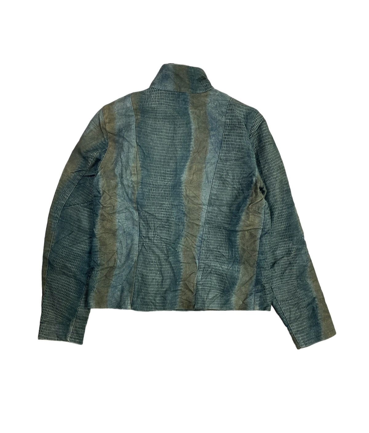If Six Was Nine Vintage APC Japanese Brand Snakeskin Design Zip Cross Size M Size US M / EU 48-50 / 2 - 2 Thumbnail