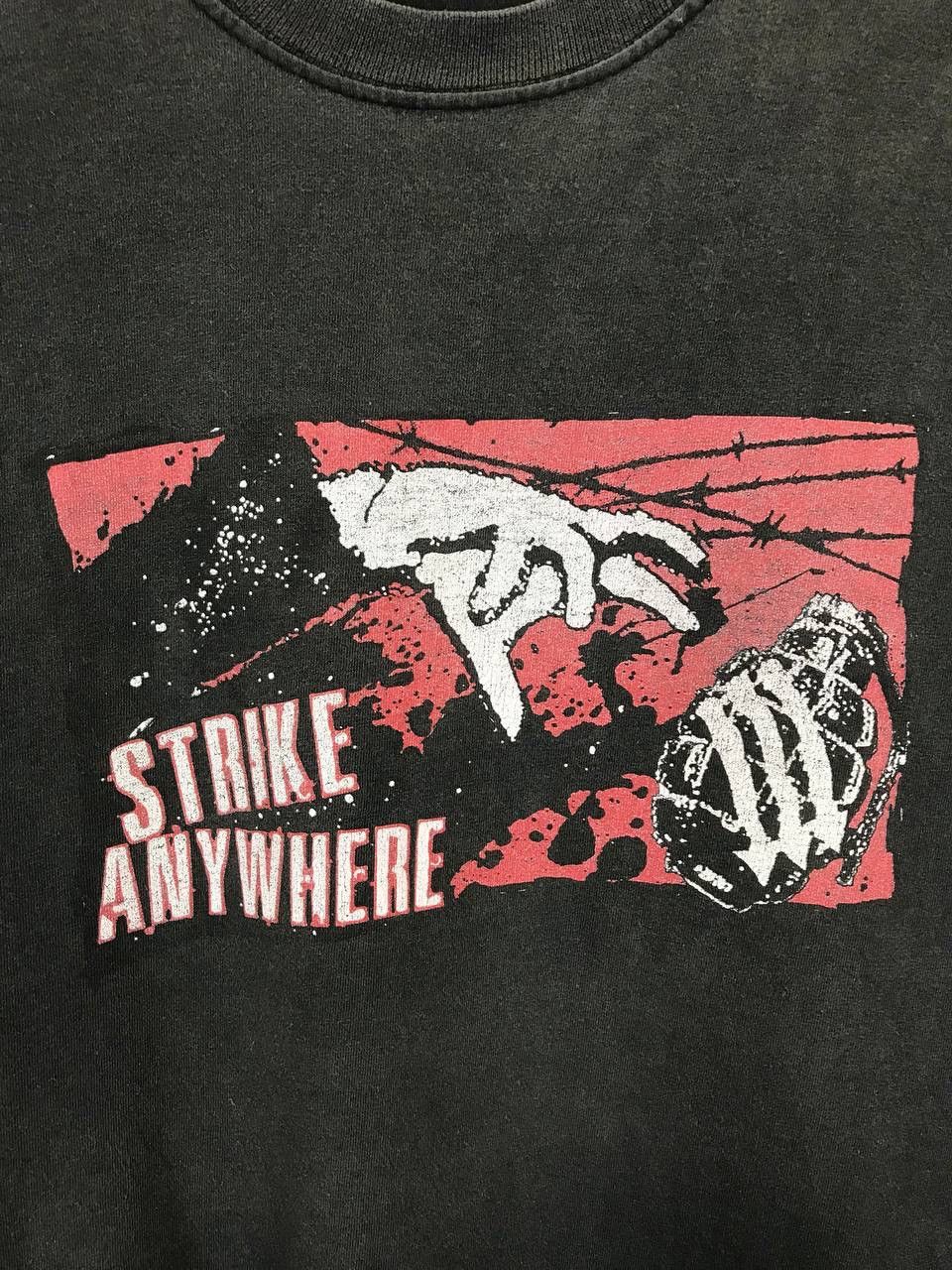 Band Tees Strike Anywhere vintage rock band tee Size US XL / EU 56 / 4 - 3 Thumbnail