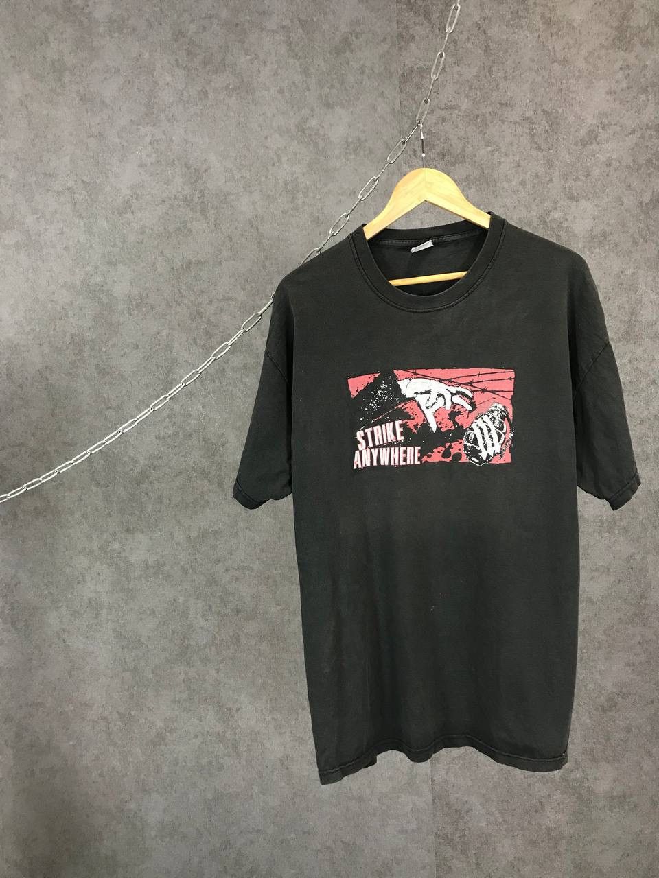 Band Tees Strike Anywhere vintage rock band tee Size US XL / EU 56 / 4 - 1 Thumbnail