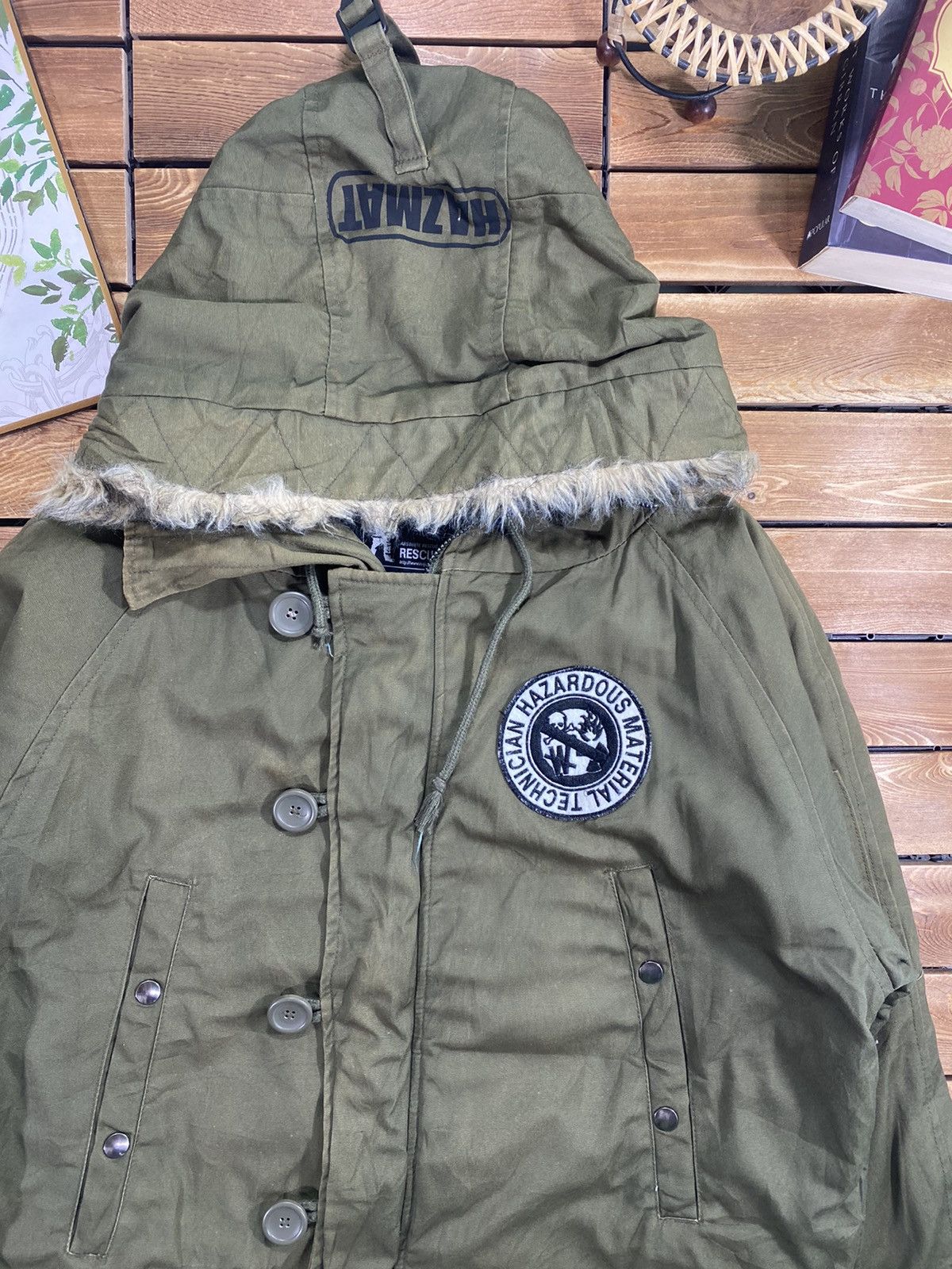 If Six Was Nine × Japanese Brand × Vintage Vintage Japanese Brand Punk Hazardous Tactical Jacket Size L Size US L / EU 52-54 / 3 - 6 Thumbnail
