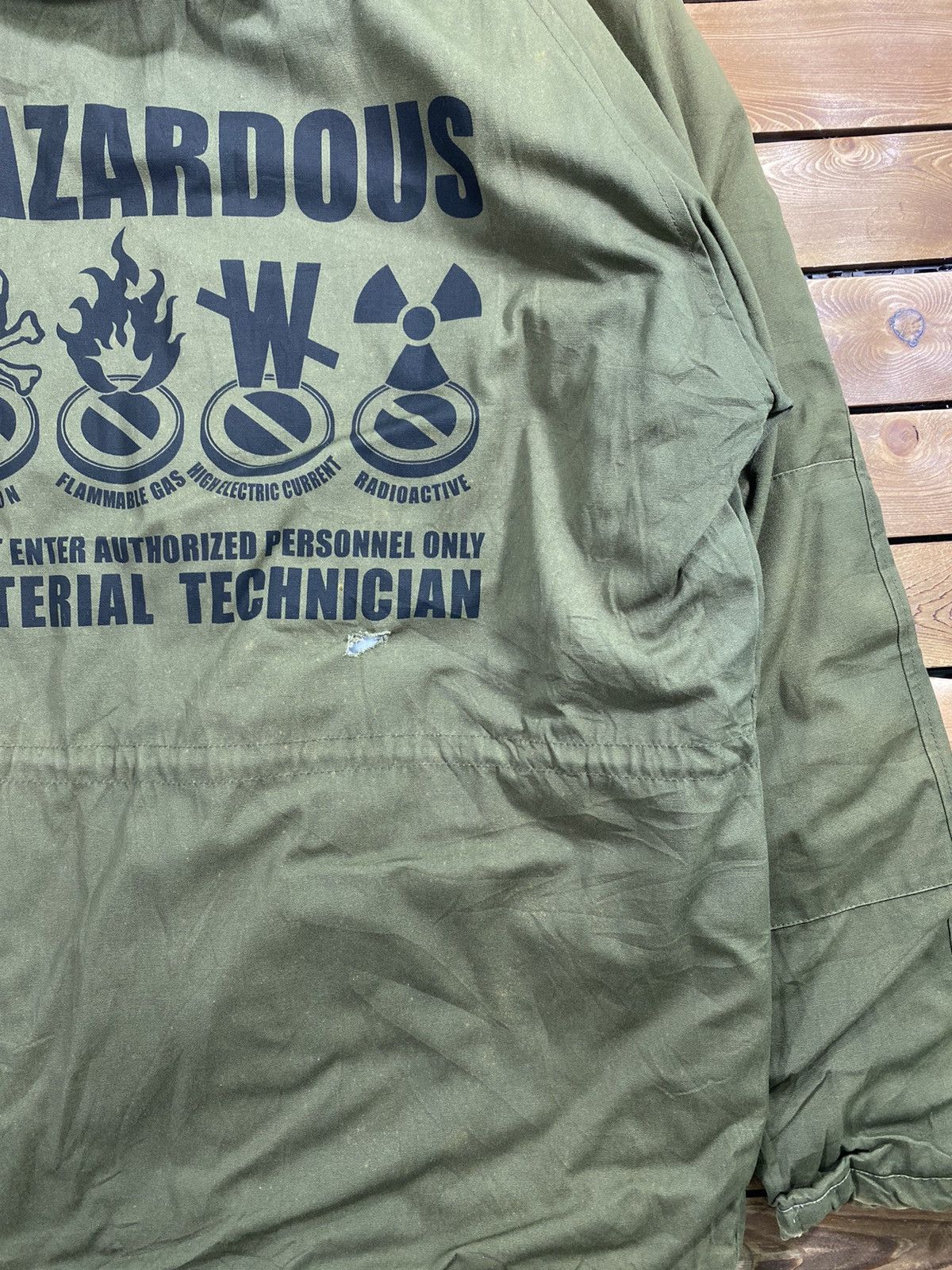 If Six Was Nine × Japanese Brand × Vintage Vintage Japanese Brand Punk Hazardous Tactical Jacket Size L Size US L / EU 52-54 / 3 - 10 Thumbnail