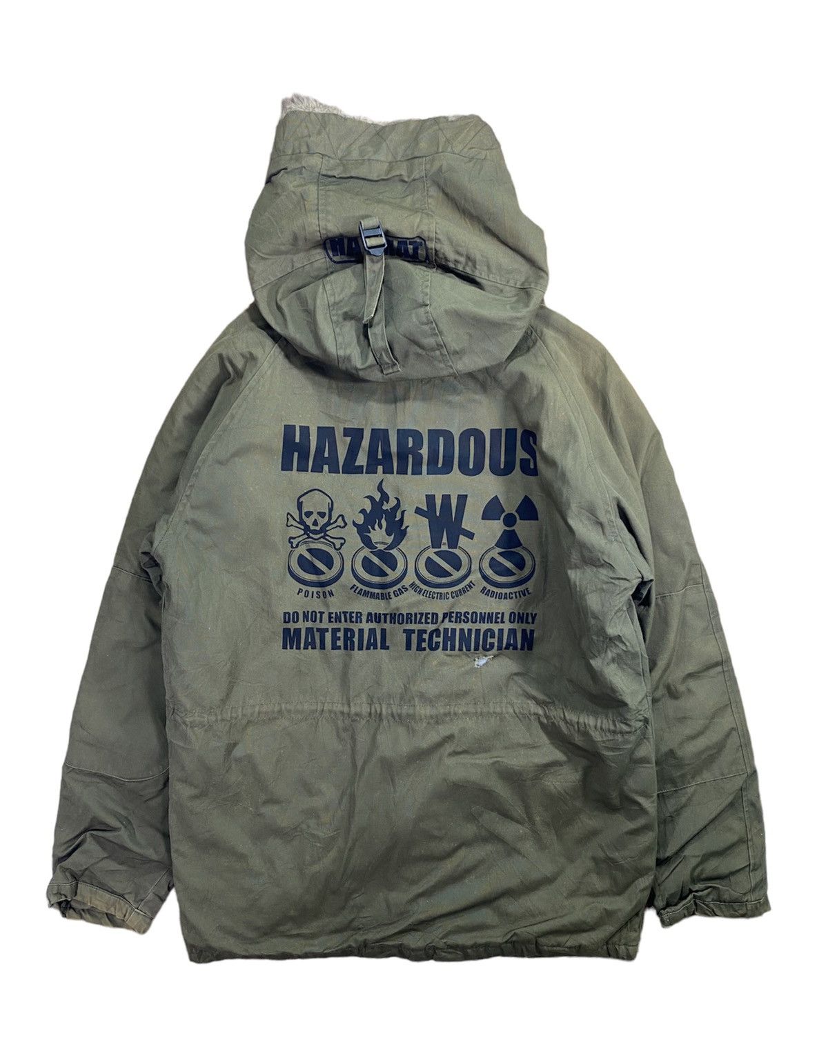 If Six Was Nine × Japanese Brand × Vintage Vintage Japanese Brand Punk Hazardous Tactical Jacket Size L Size US L / EU 52-54 / 3 - 1 Thumbnail