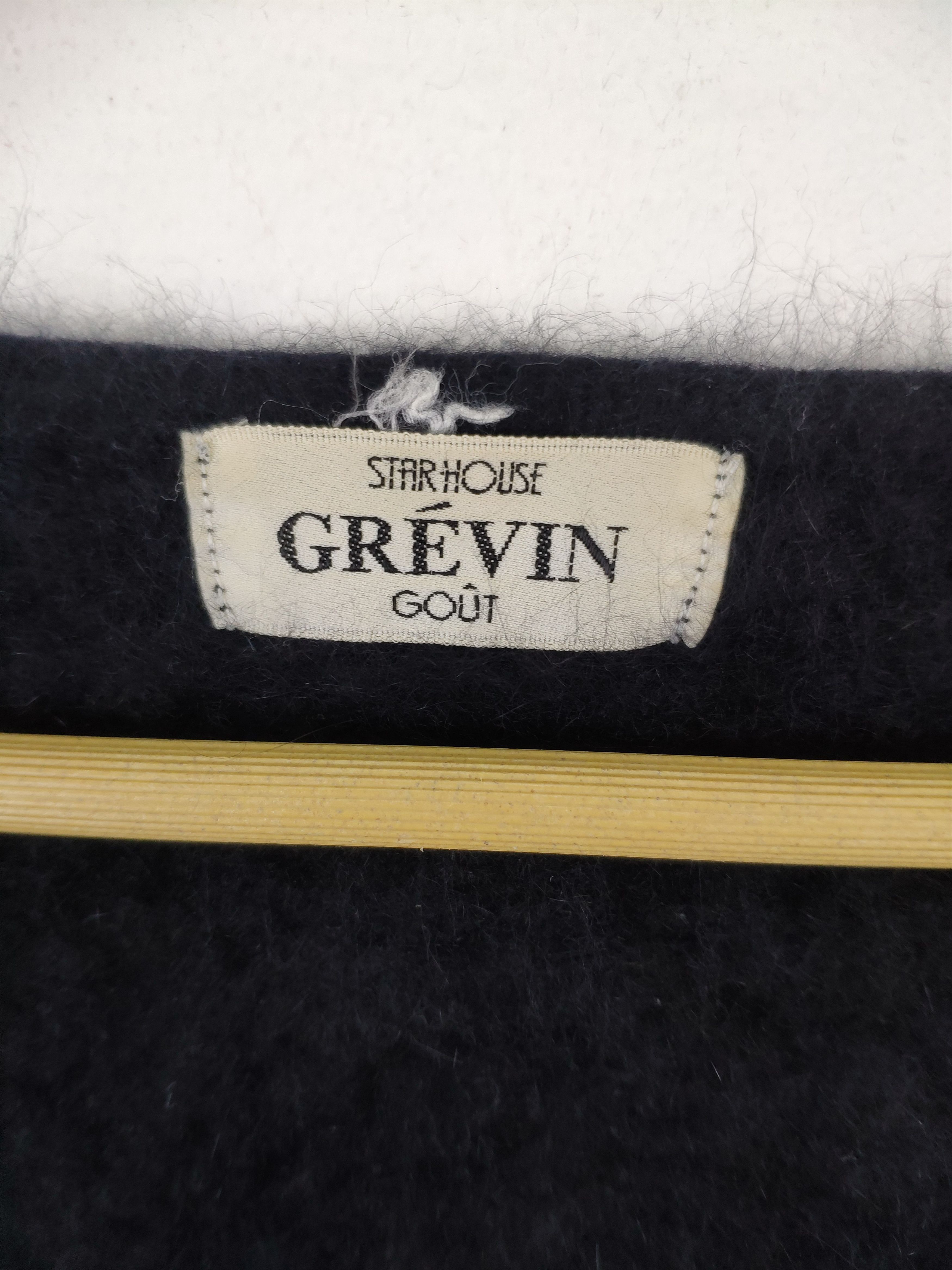 Japanese Brand × Vintage Vintage Mohair Cardigan Sweater Wool by Grevin Size M / US 6-8 / IT 42-44 - 3 Thumbnail