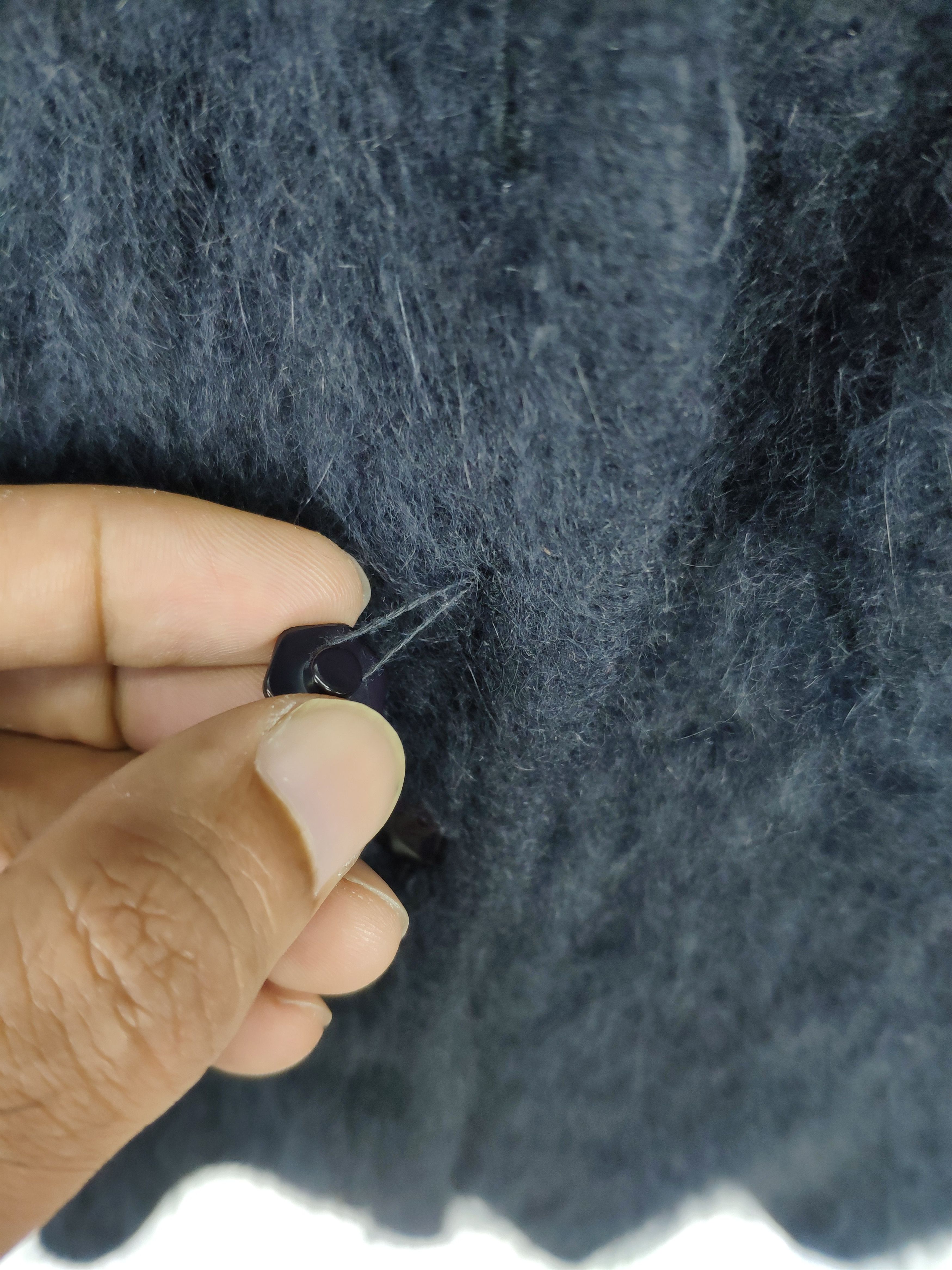 Japanese Brand × Vintage Vintage Mohair Cardigan Sweater Wool by Grevin Size M / US 6-8 / IT 42-44 - 14 Thumbnail