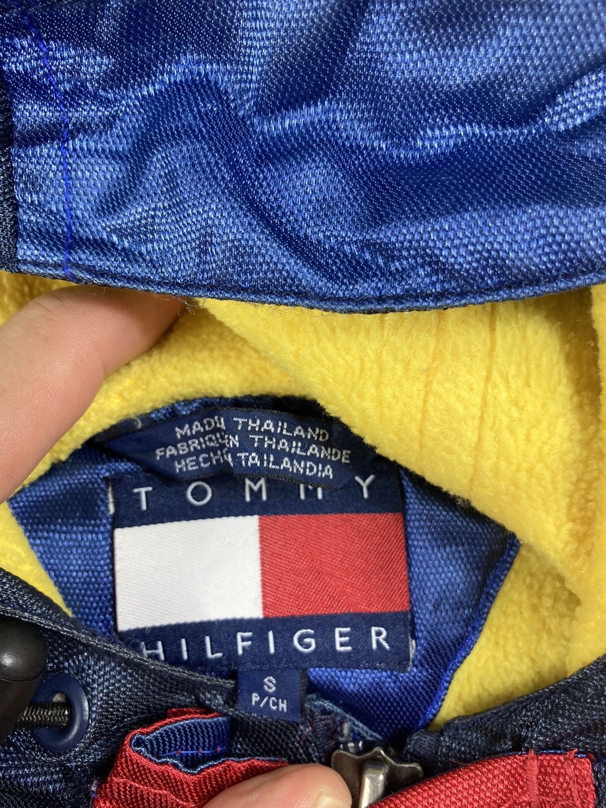 Tommy Hilfiger × Vintage Vintage Tommy Hilfiger Jacket | S Size | Hip Hop Streetwear Size US S / EU 44-46 / 1 - 6 Thumbnail