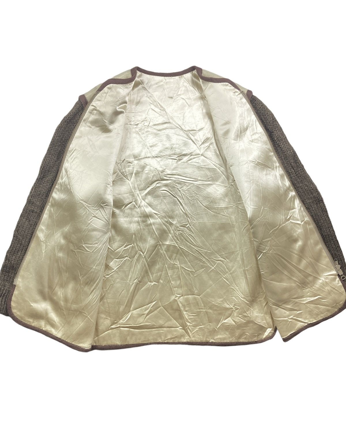 Japanese Brand × Vintage Vintage 80s 90s Japanese Brand Kimono Style Jacket Wool Size US M / EU 48-50 / 2 - 3 Thumbnail