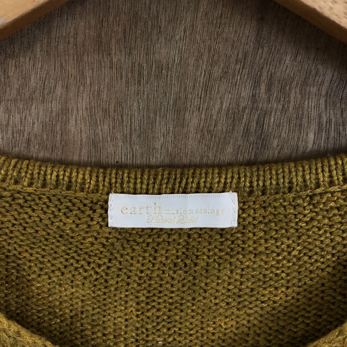 Aran Isles Knitwear Japanese brand Yellow Knitwear #131 Size US M / EU 48-50 / 2 - 5 Thumbnail