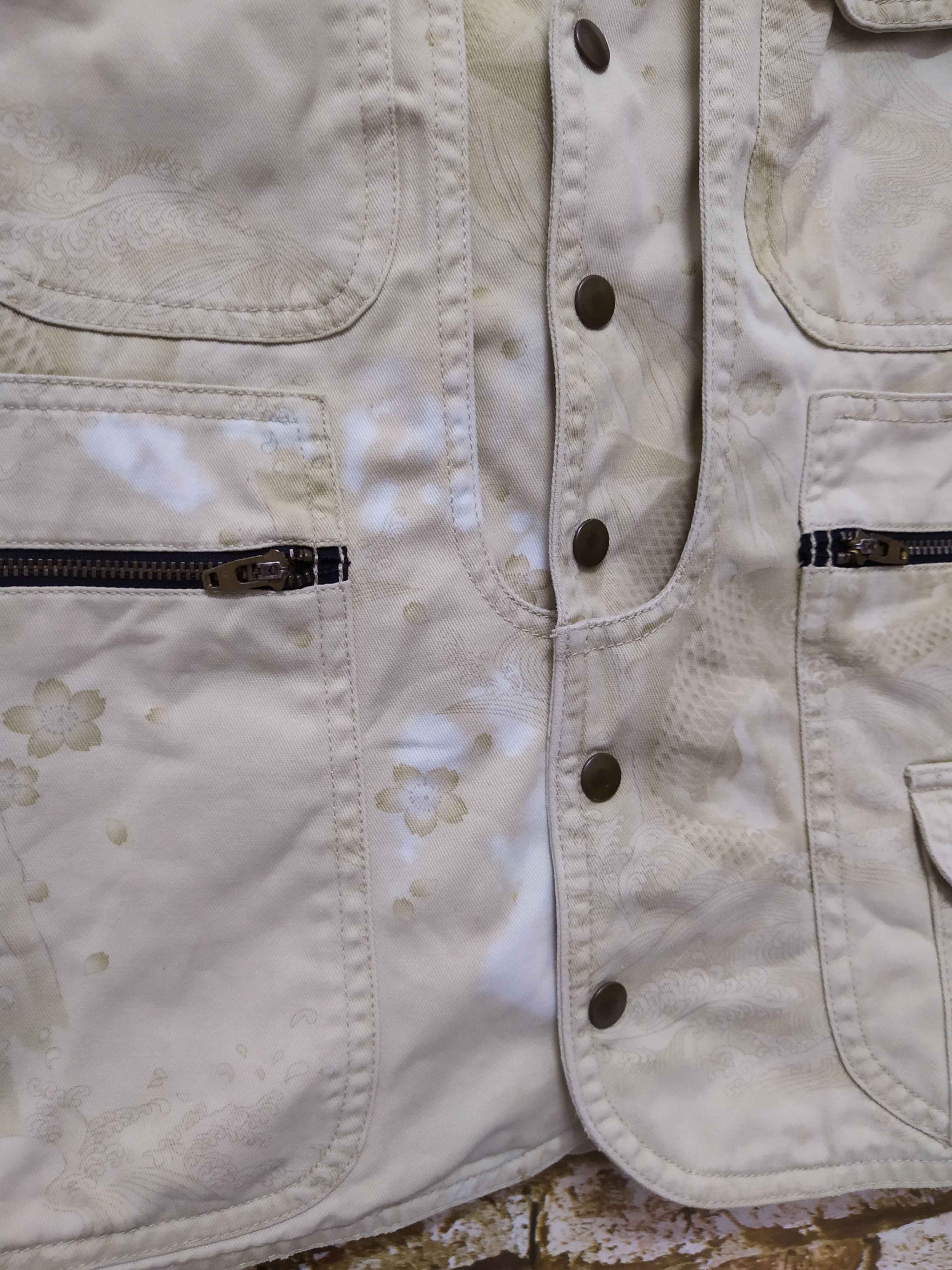 Japanese Brand TORAICHI SUKAJAN MULTIPOCKET HUNTING FISHING VEST (B604) Size US L / EU 52-54 / 3 - 3 Thumbnail