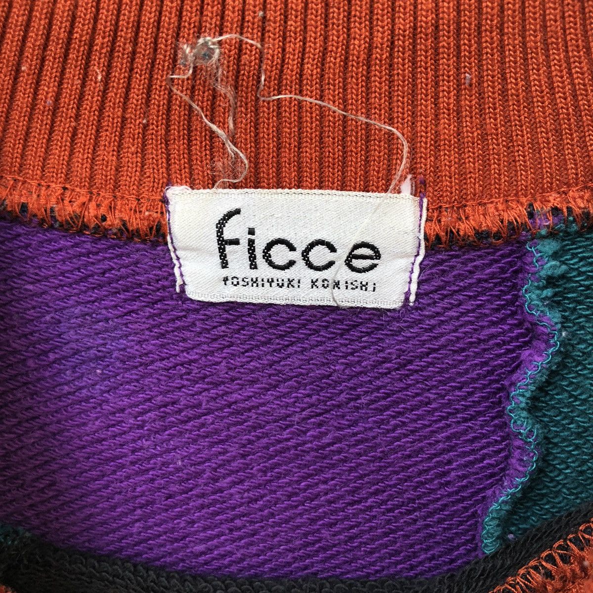 Japanese Brand × Vintage Vintage Yoshiyuki Konishi Ficce Sport Sweatshirt Size US M / EU 48-50 / 2 - 5 Thumbnail