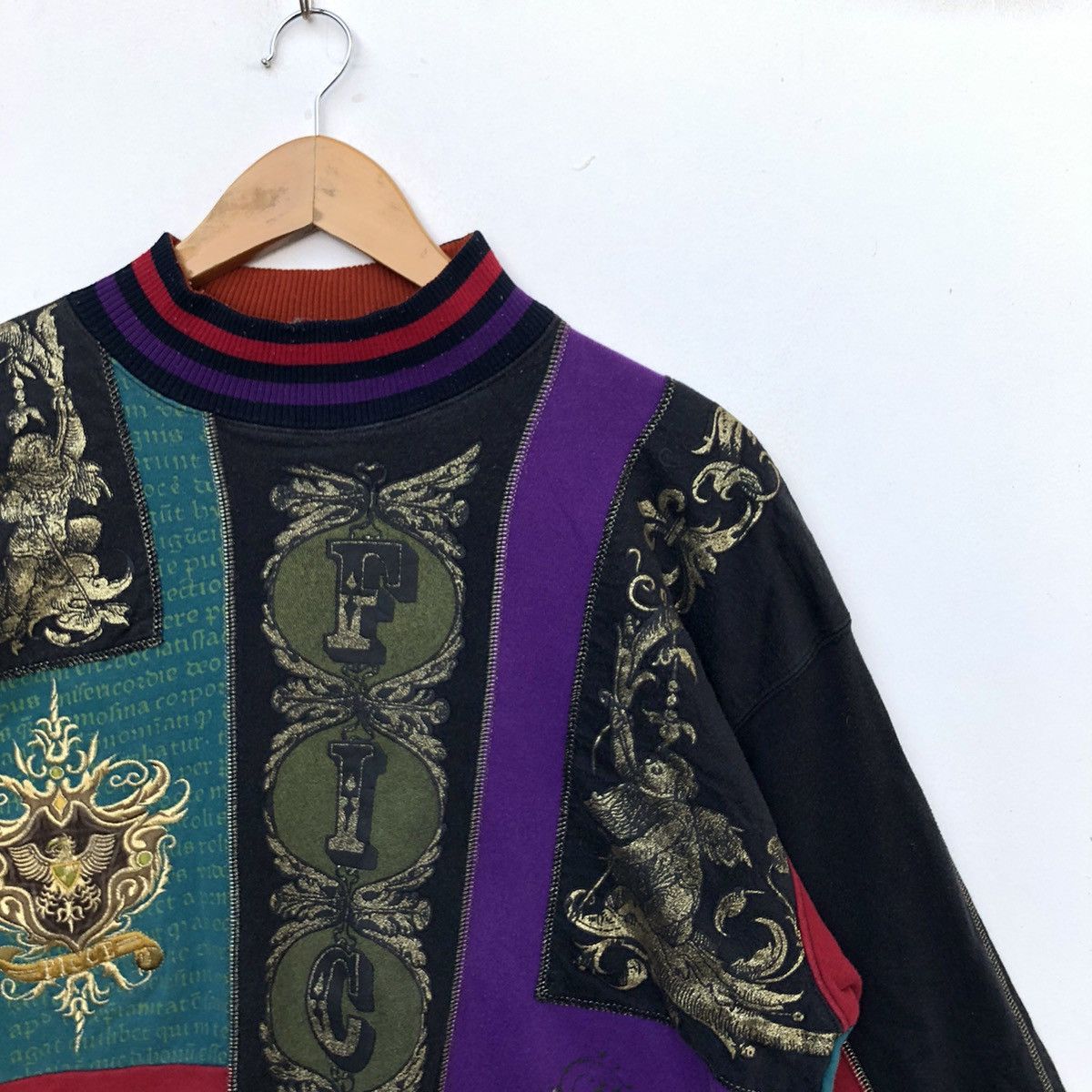 Japanese Brand × Vintage Vintage Yoshiyuki Konishi Ficce Sport Sweatshirt Size US M / EU 48-50 / 2 - 2 Thumbnail
