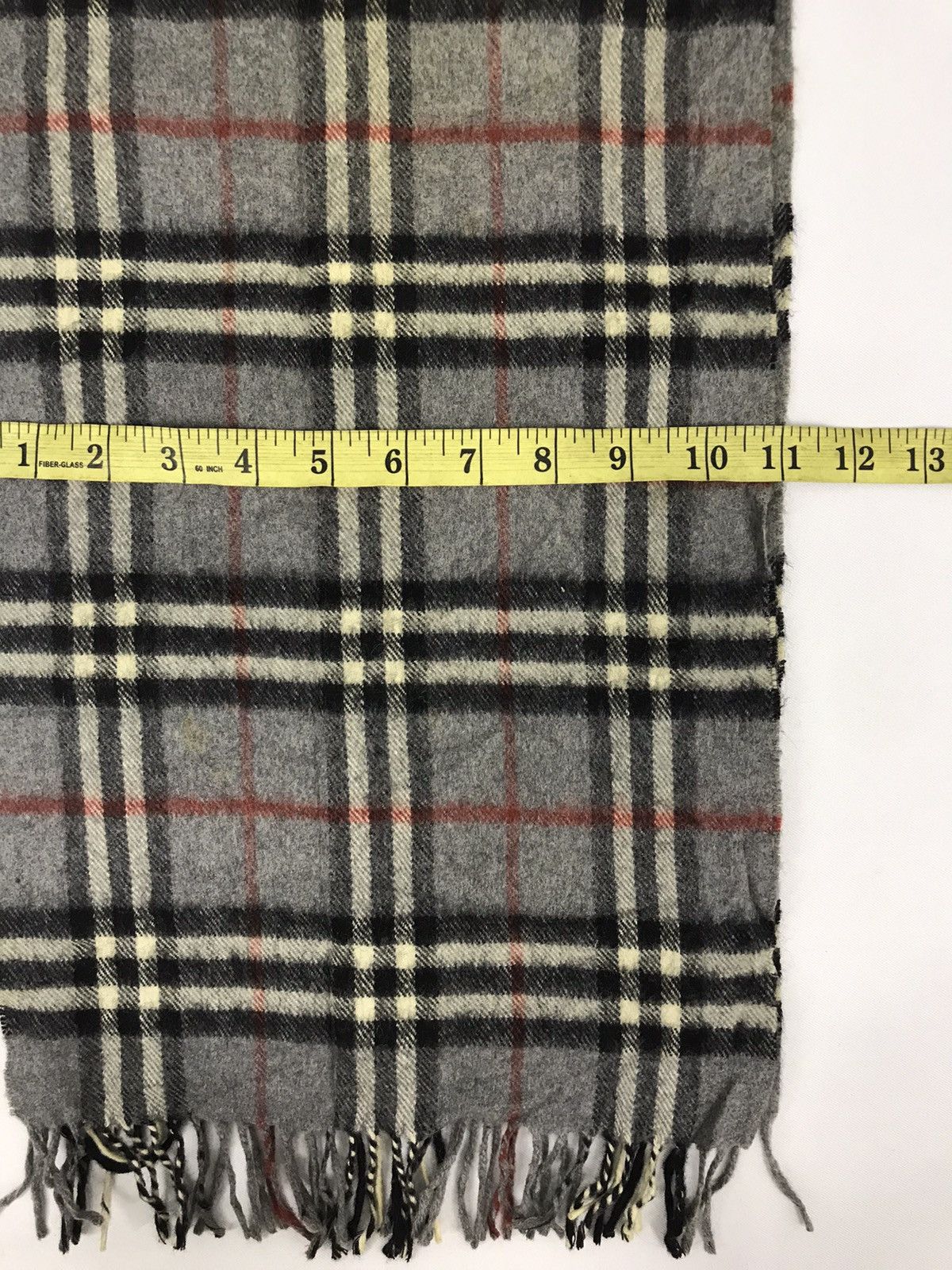 Burberry BURBERRY Pure Virgin Wool Nova Check Monogram Muffler Size ONE SIZE - 5 Thumbnail