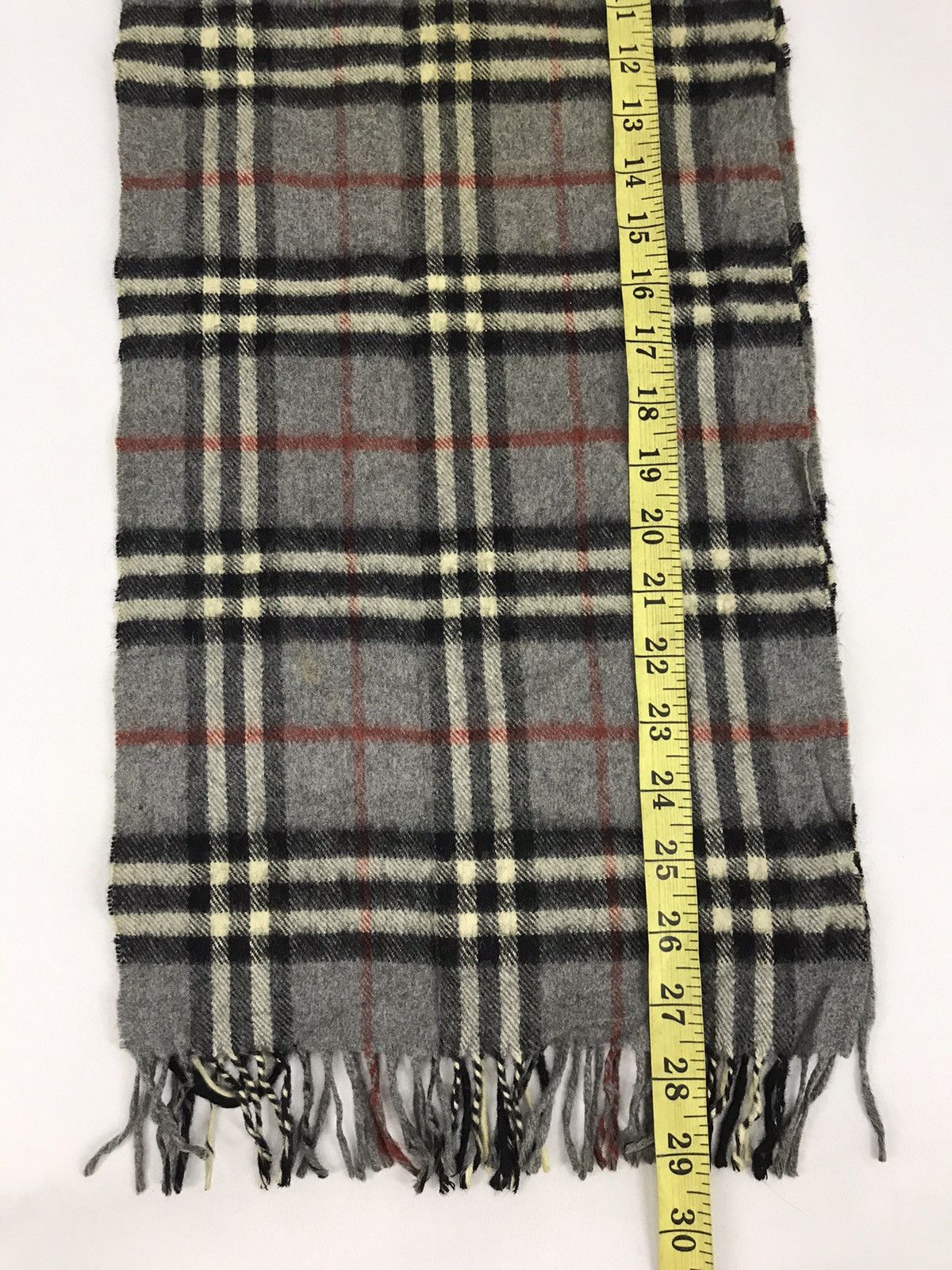 Burberry BURBERRY Pure Virgin Wool Nova Check Monogram Muffler Size ONE SIZE - 6 Thumbnail