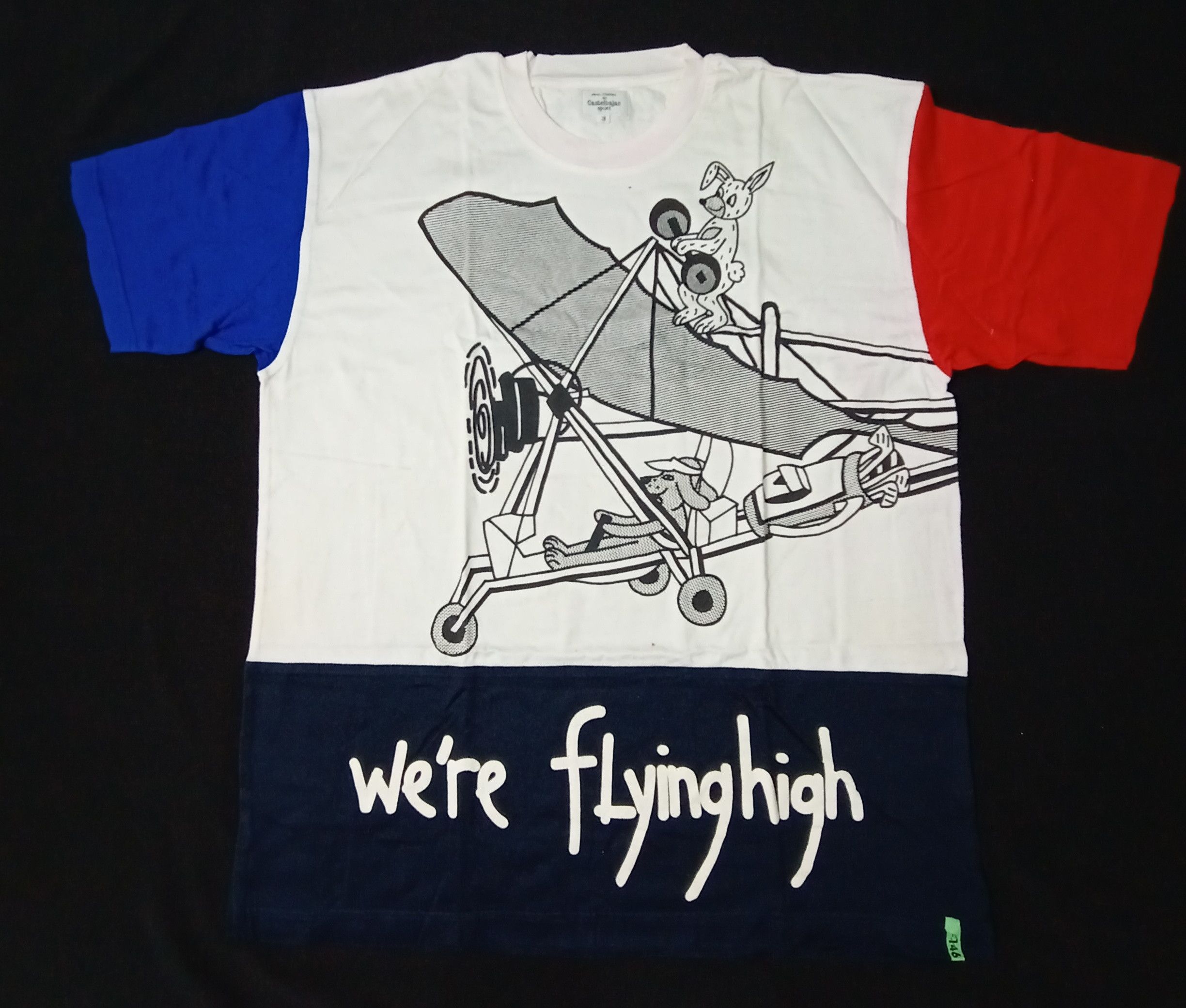 Jean Charles De Castelbajac Sport's Family Flying High Over Printed Color Block Size US M / EU 48-50 / 2 - 4 Thumbnail