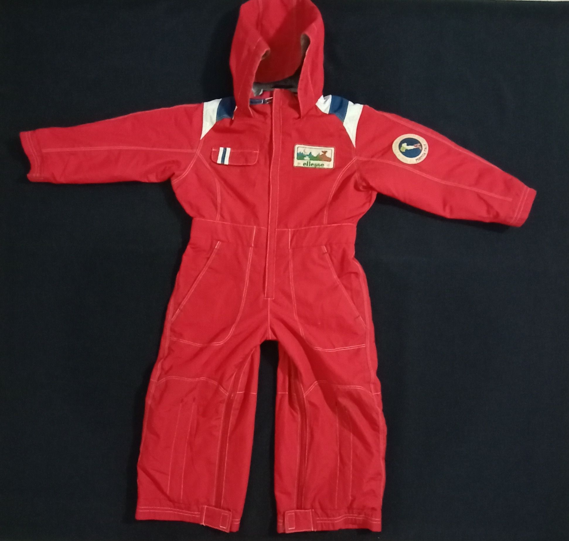 Ellesse Ellesse Red Tracksuit Jumper Winter Wear Ski coverall suit Size US XXS / EU 40 - 1 Thumbnail