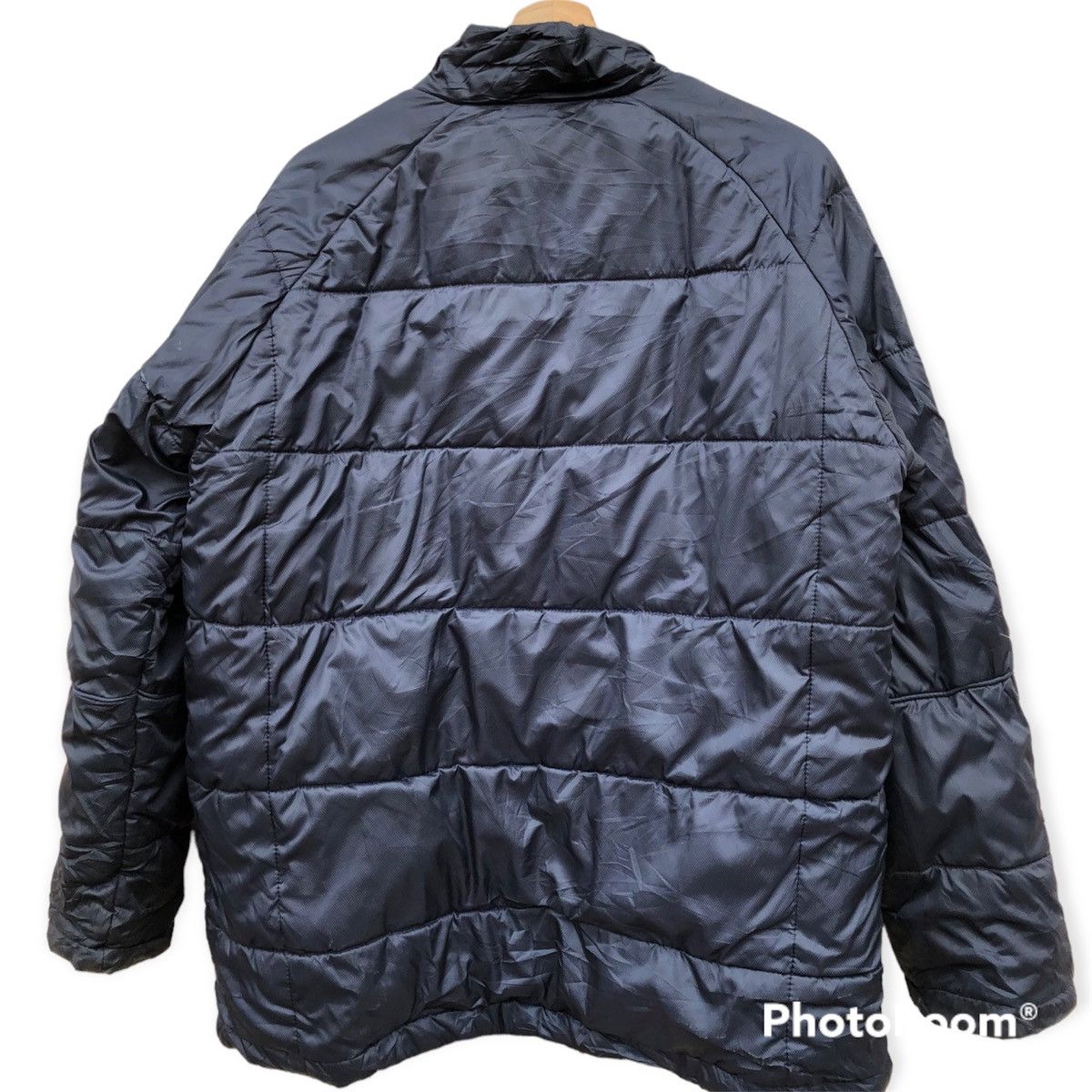 Adidas Adidas Puffer Jacket 3 Stripe Trefoil Color Blue Size US L / EU 52-54 / 3 - 3 Thumbnail