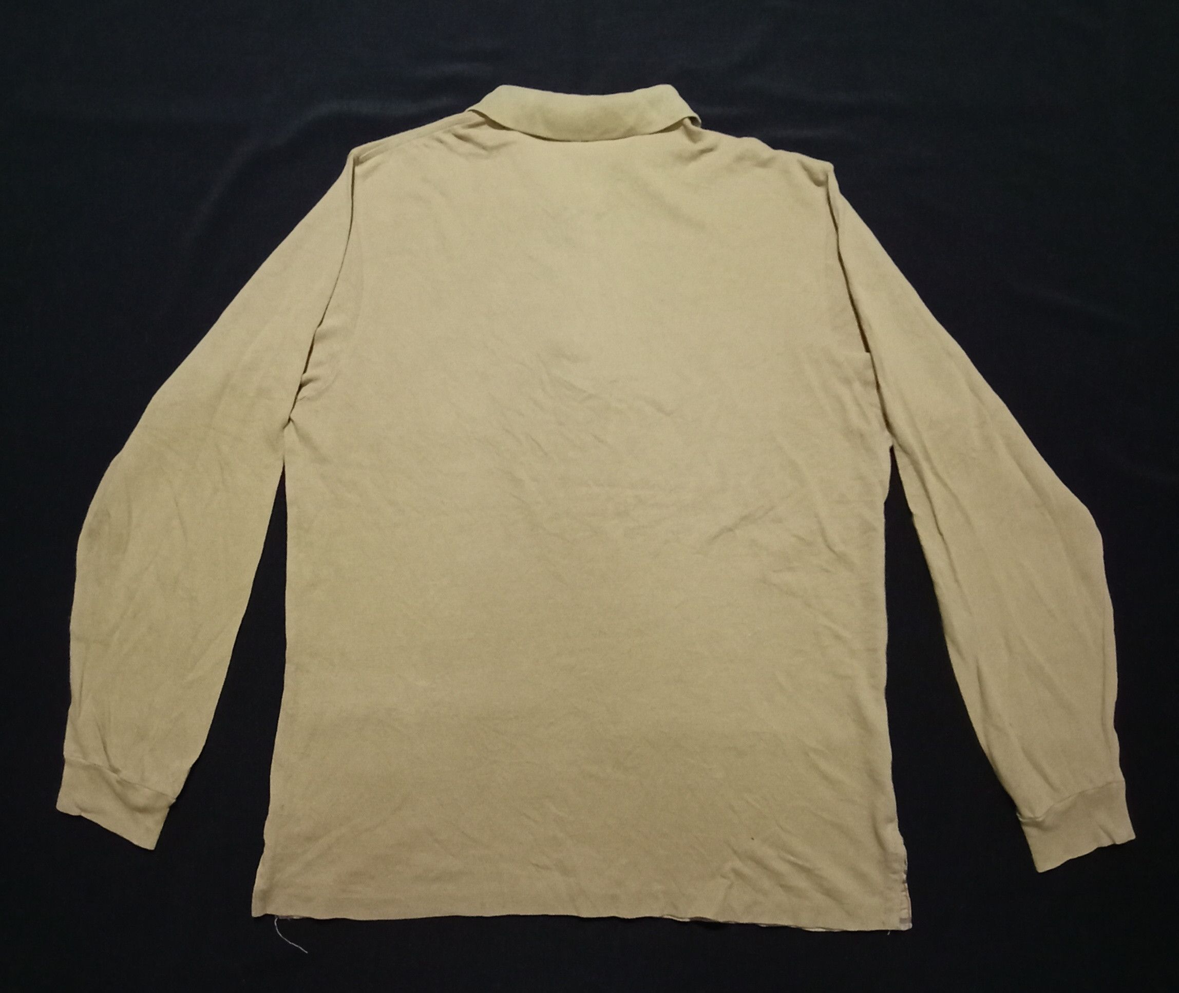 Burberry Prorsum Vintage Burberrys Long Sleeve Polo Shirt Embroidery Logo Size US L / EU 52-54 / 3 - 5 Thumbnail