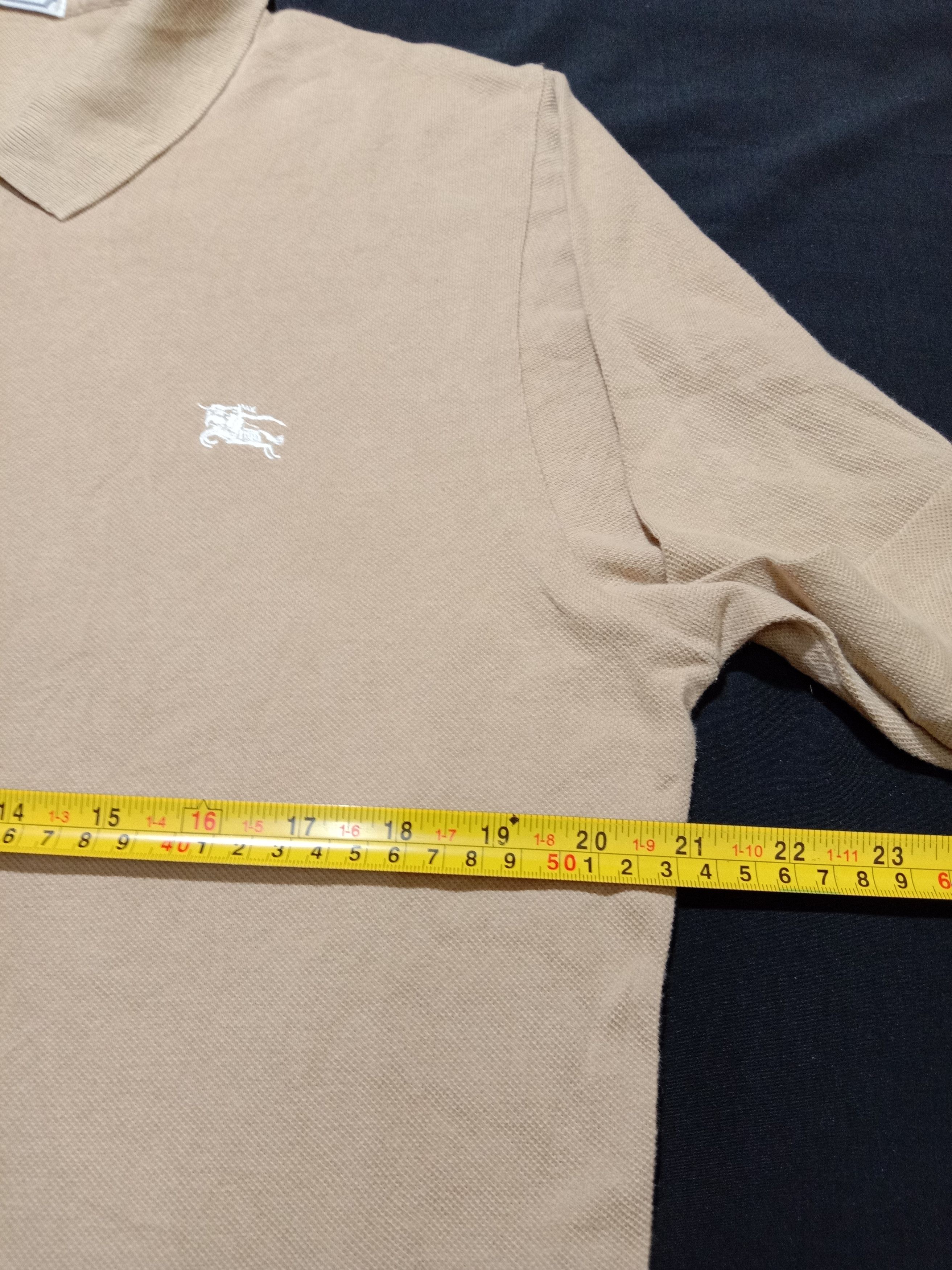 Burberry Prorsum Vintage Burberrys Long Sleeve Polo Shirt Embroidery Logo Size US L / EU 52-54 / 3 - 7 Thumbnail
