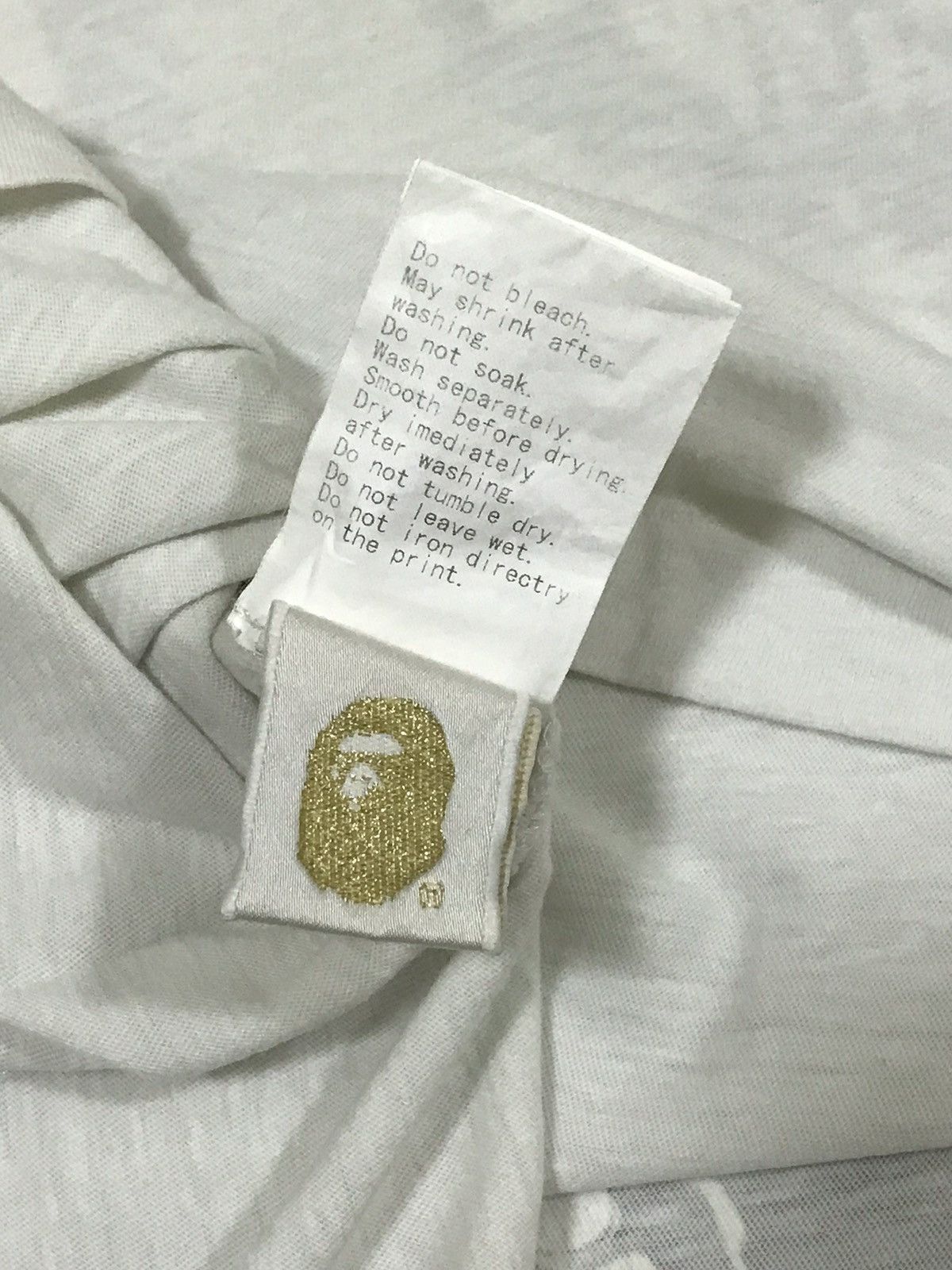 Bape × Nigo Vintage A Bathing Ape Tee Size US S / EU 44-46 / 1 - 7 Thumbnail