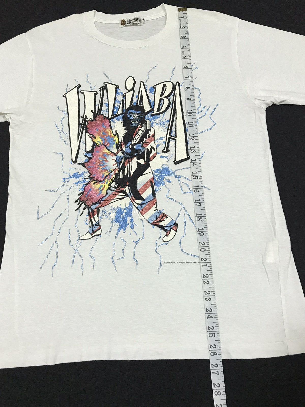 Bape × Nigo Vintage A Bathing Ape Tee Size US S / EU 44-46 / 1 - 9 Thumbnail