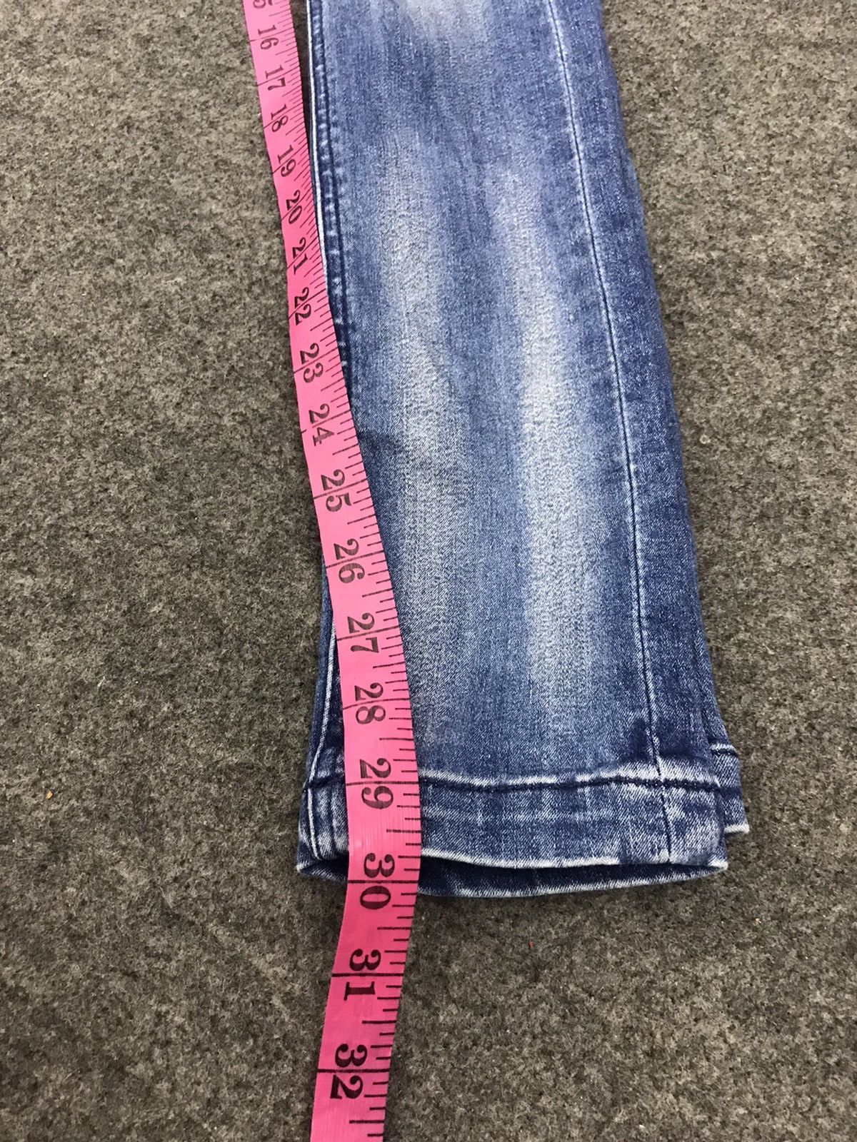 Japanese Brand Vtg Emoda Mark Styler Japan Designer Low Rise Distressed Size 27" / US 4 / IT 40 - 10 Thumbnail