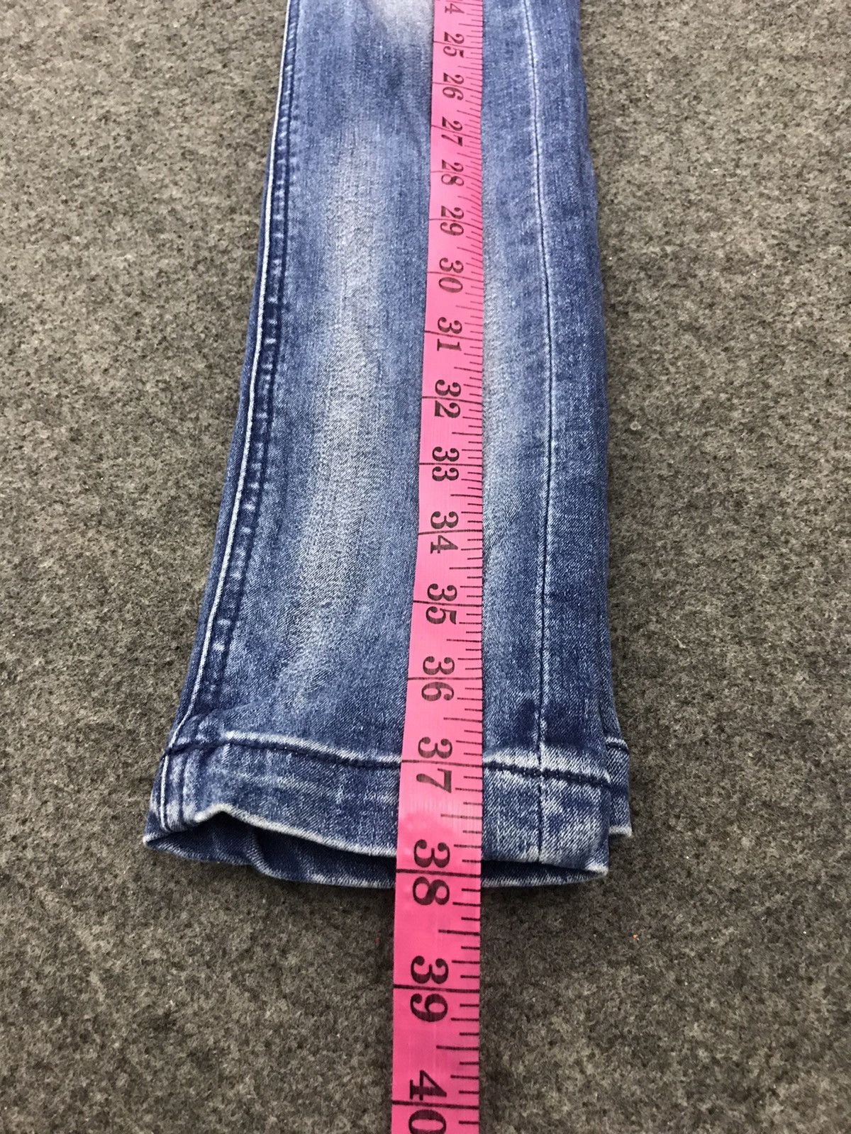 Japanese Brand Vtg Emoda Mark Styler Japan Designer Low Rise Distressed Size 27" / US 4 / IT 40 - 8 Thumbnail