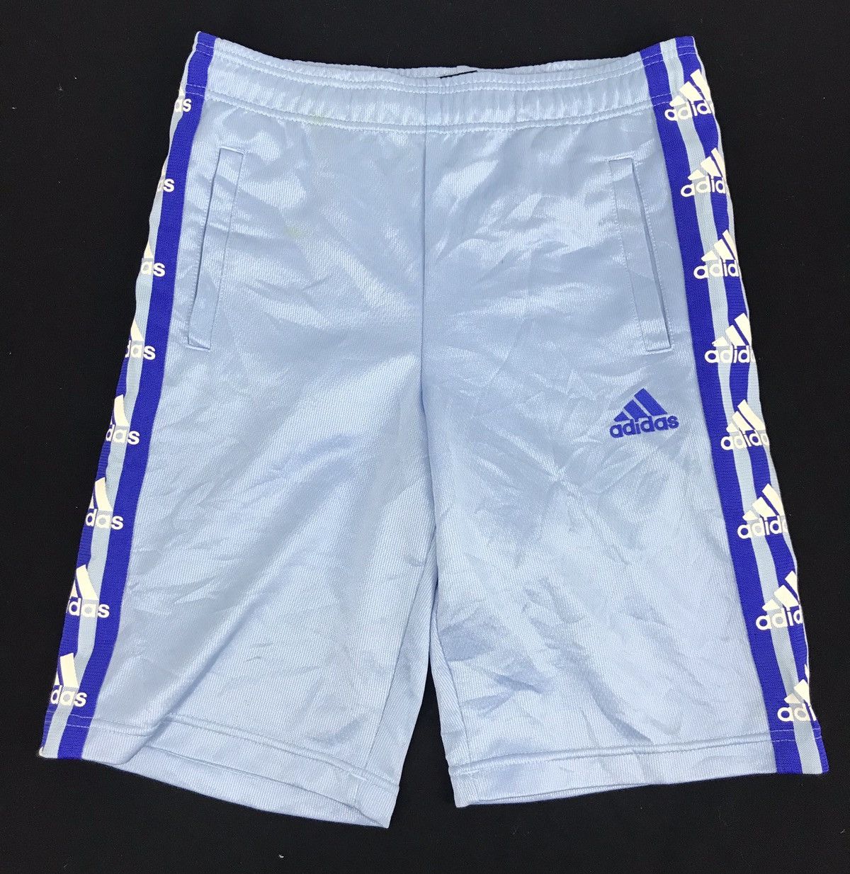 Adidas Vintage Adidas Shortpant Stretchable Waist Jogging Running Size US 29 - 1 Thumbnail