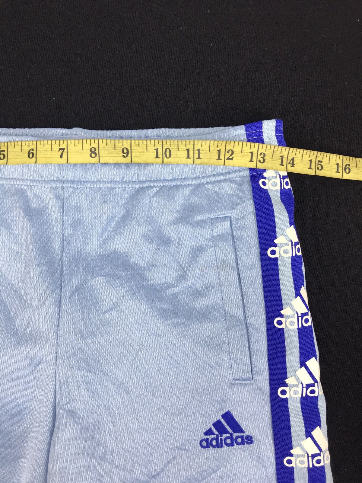 Adidas Vintage Adidas Shortpant Stretchable Waist Jogging Running Size US 29 - 5 Thumbnail