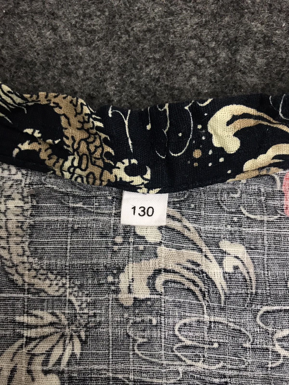 Japanese Brand Kid/Youth Jinbei Kimono Cardigan Happi Dragon Motif i875 Size US XS / EU 42 / 0 - 4 Thumbnail