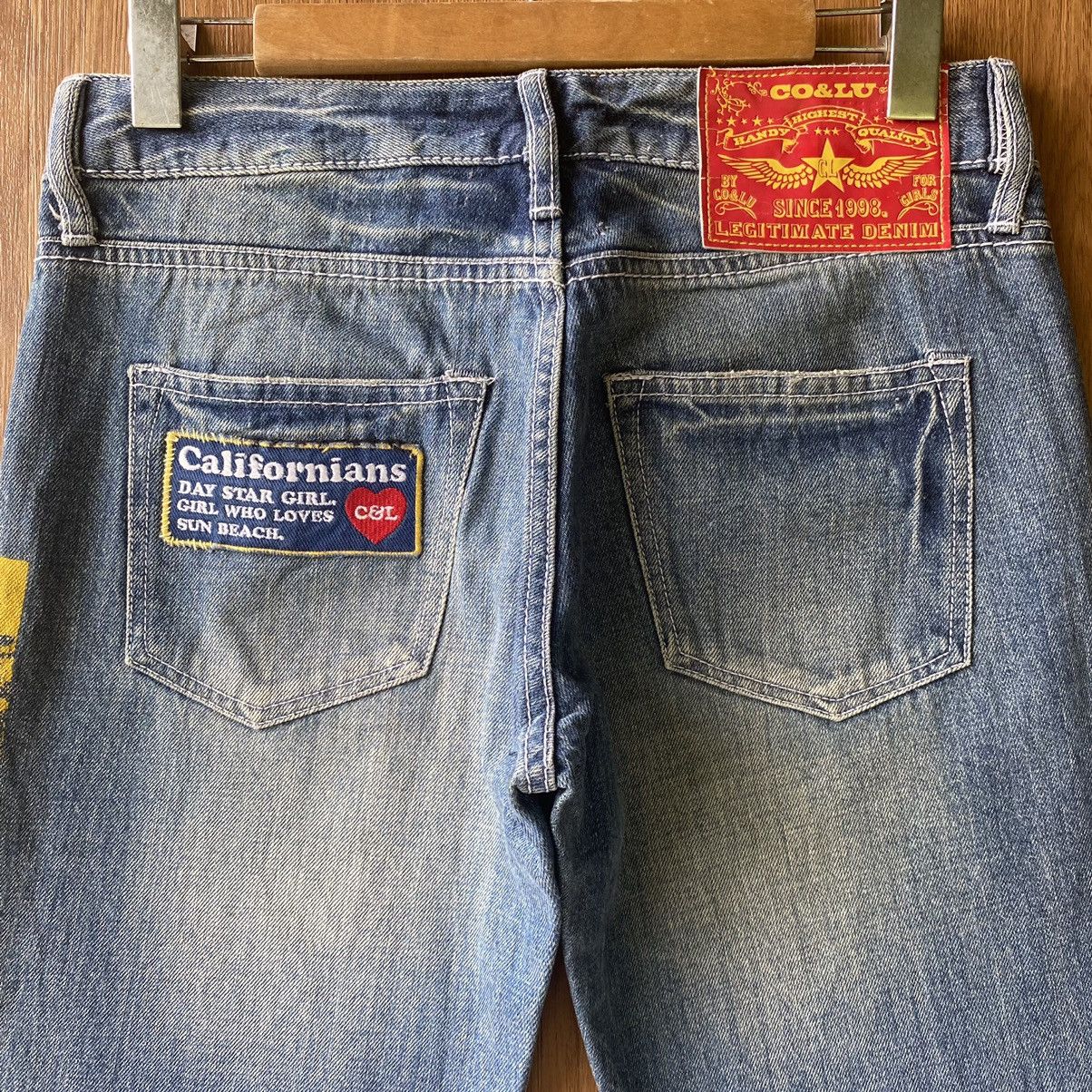 Beauty Beast Vintage co & lu over print inspired hysteric glamour jeans Size US 30 / EU 46 - 7 Thumbnail