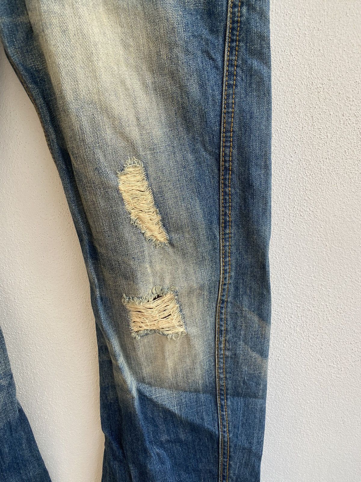 Hysteric Glamour VINTAGE NICOLE CLUB FOR MEN TORNADO FLARE COWBOY DISTRESSED Size US 29 - 3 Thumbnail