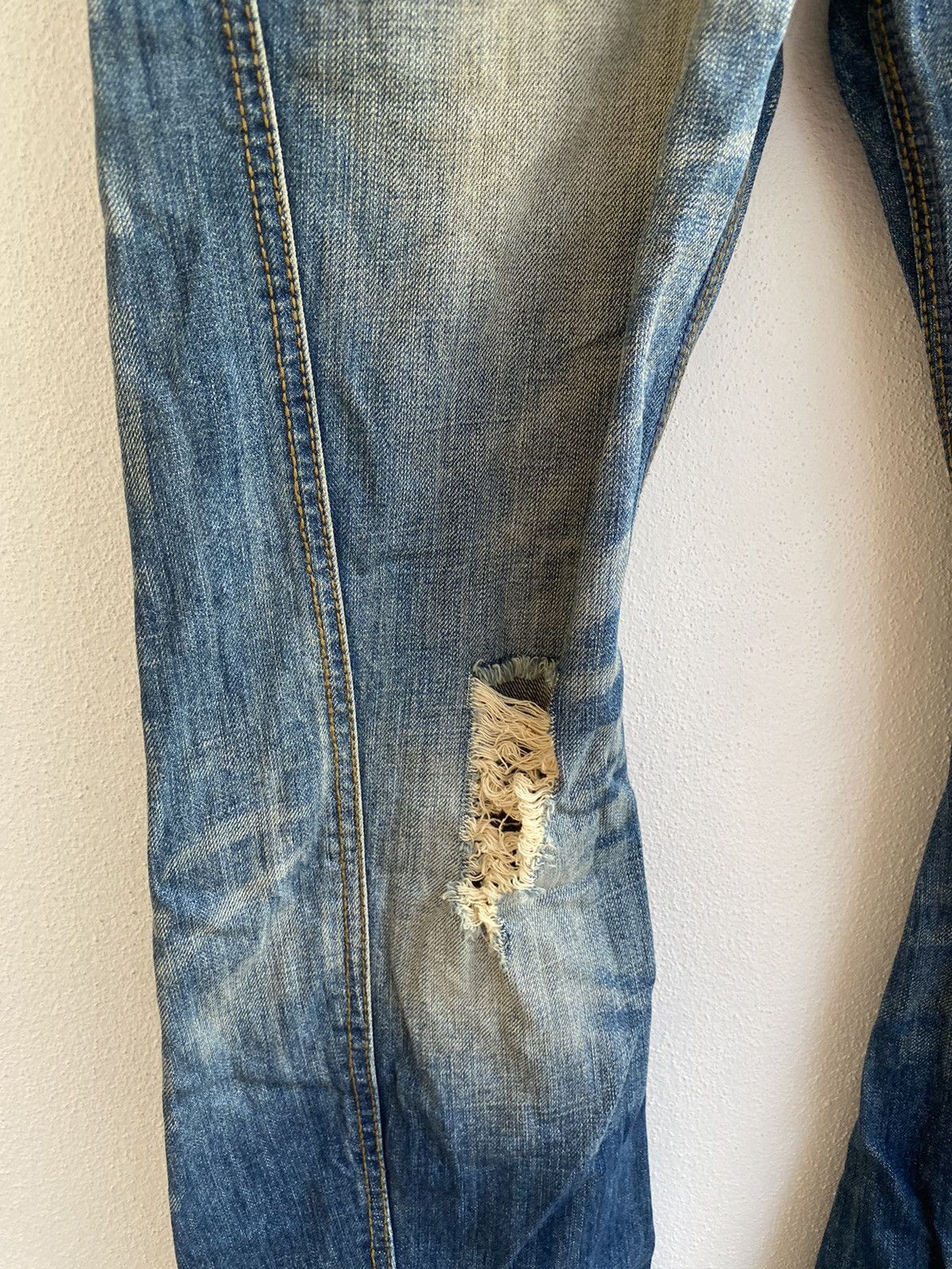 Hysteric Glamour VINTAGE NICOLE CLUB FOR MEN TORNADO FLARE COWBOY DISTRESSED Size US 29 - 4 Thumbnail