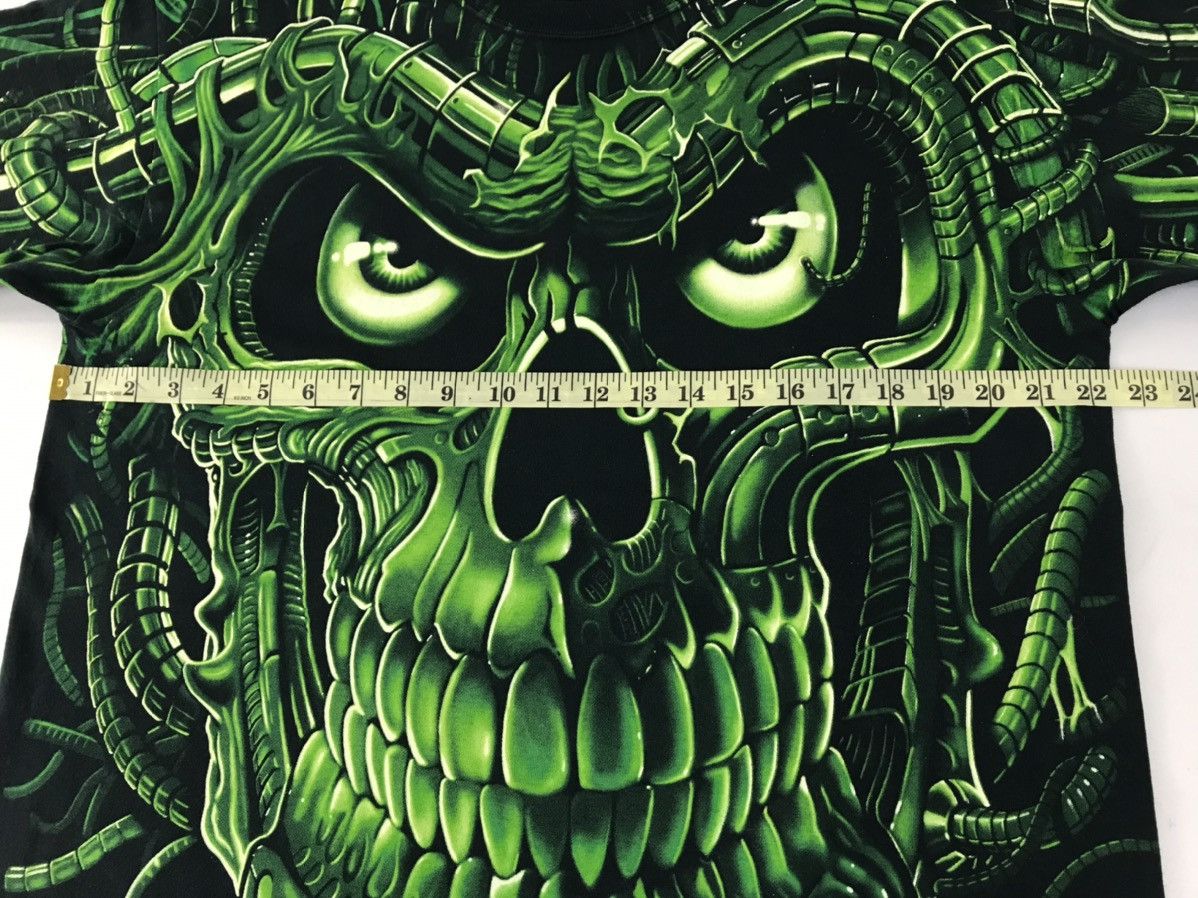 Liquid Blue Hype Green Terminator Skull Bone Travis Scott Worn by Size US L / EU 52-54 / 3 - 8 Thumbnail