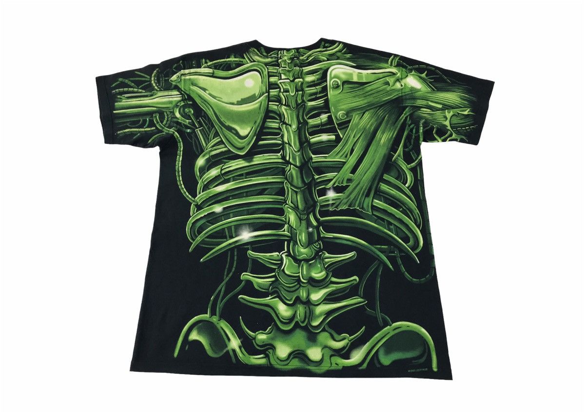 Liquid Blue Hype Green Terminator Skull Bone Travis Scott Worn by Size US L / EU 52-54 / 3 - 2 Thumbnail
