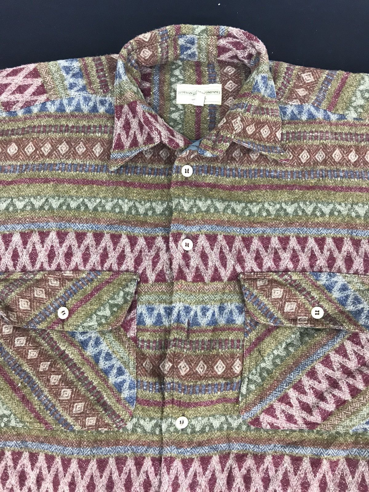 Other Navajo Padded Cotton Company Italy Ethic Culture Native Size US L / EU 52-54 / 3 - 2 Thumbnail