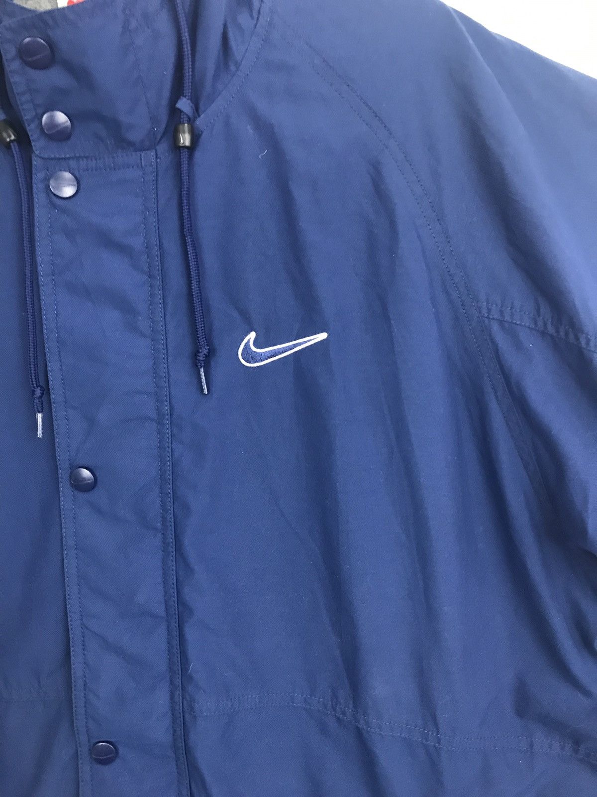 Nike Nike Swoosh Big Logo Padded Parka Coach Winterwear Size US XL / EU 56 / 4 - 4 Thumbnail