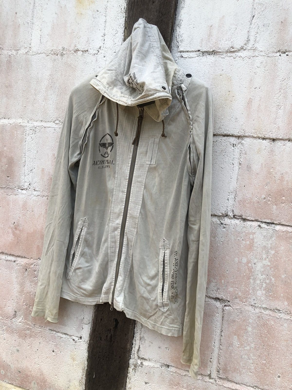 Avirex Avirex Aero Mail U.S.ARMY Long Sleeve Hoodie Size US L / EU 52-54 / 3 - 3 Thumbnail