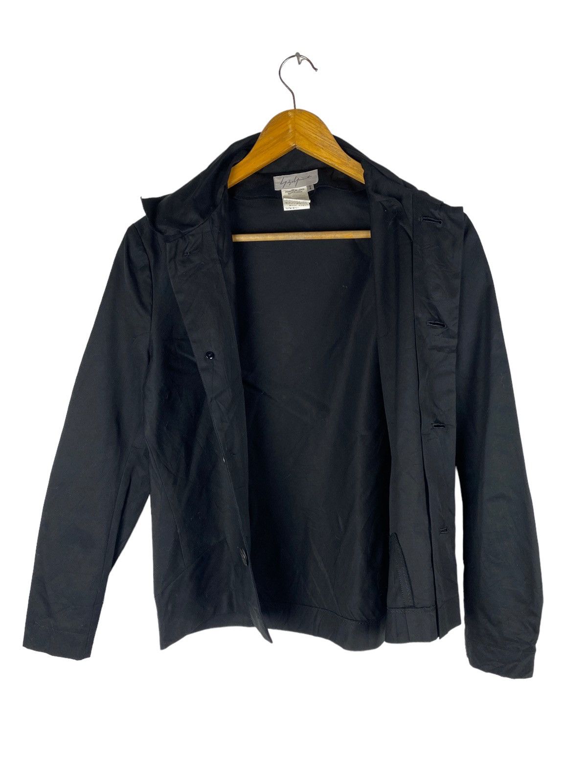 Yohji Yamamoto 🔥YOHJI YAMAMOTO POUR HOMME SHIRTS JACKET CROPPED STYLE Size US S / EU 44-46 / 1 - 5 Thumbnail