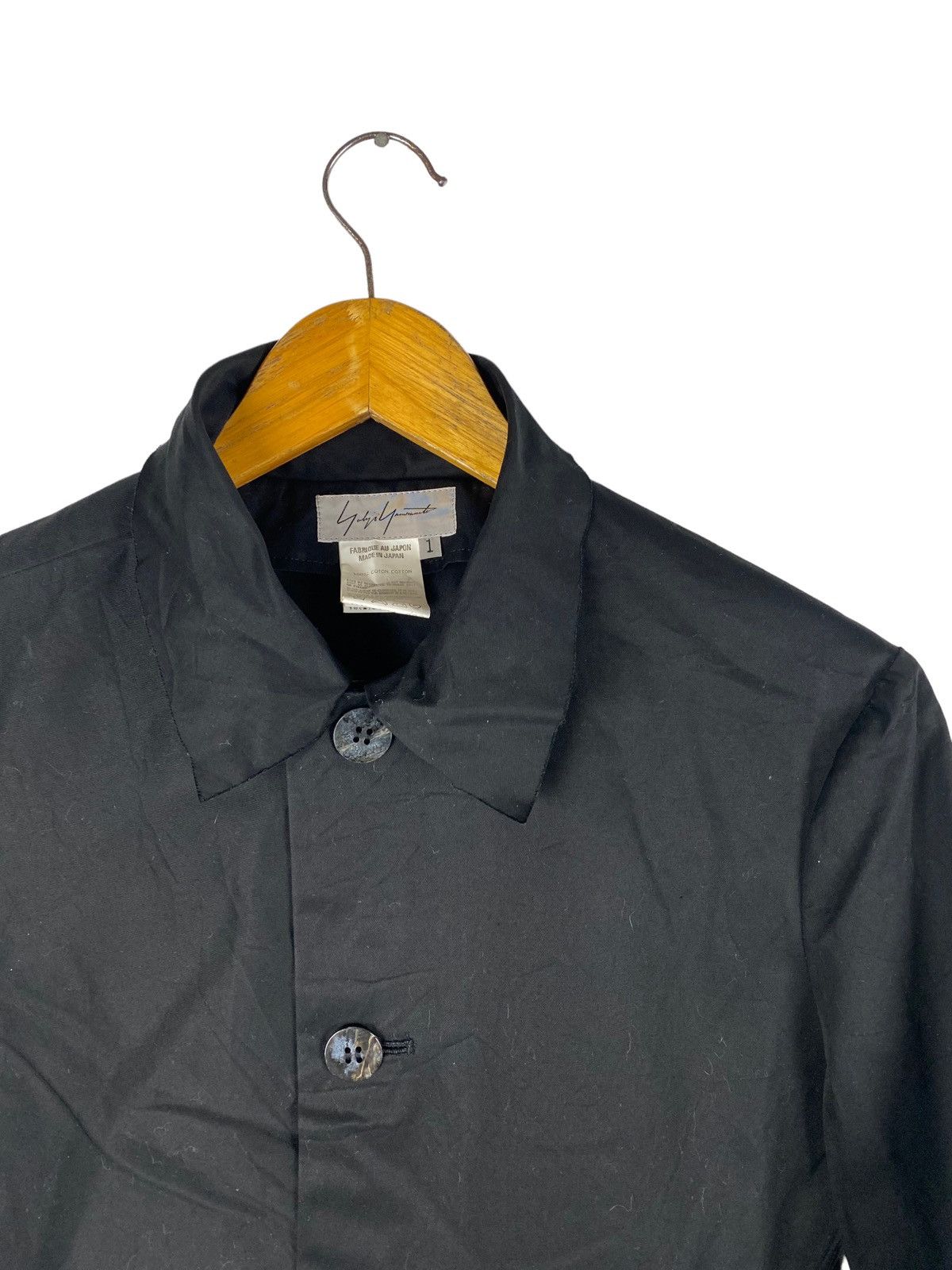 Yohji Yamamoto 🔥YOHJI YAMAMOTO POUR HOMME SHIRTS JACKET CROPPED STYLE Size US S / EU 44-46 / 1 - 7 Thumbnail