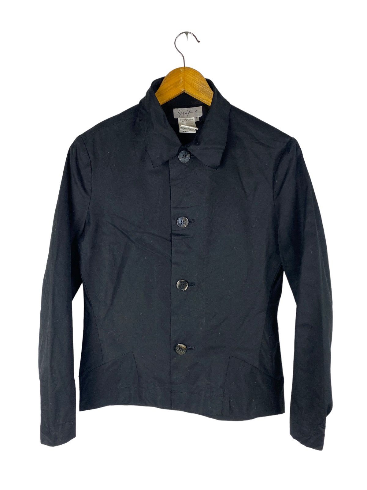 Yohji Yamamoto 🔥YOHJI YAMAMOTO POUR HOMME SHIRTS JACKET CROPPED STYLE Size US S / EU 44-46 / 1 - 1 Thumbnail